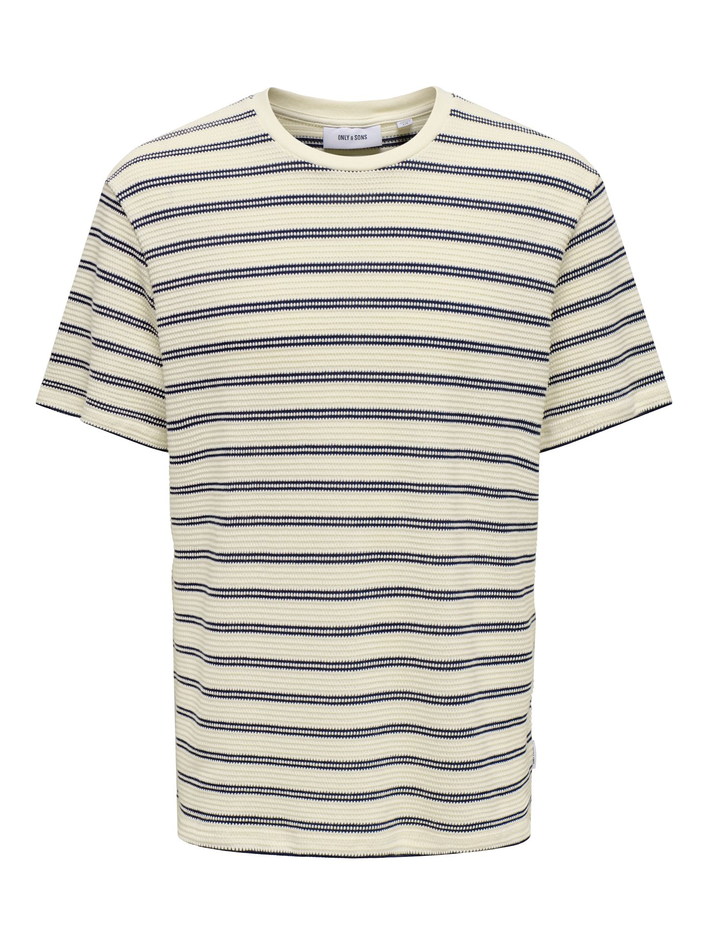 Only & Sons ONSIAN REG SS STRIPE STRUCT TEE Naval Academy 2900155683036