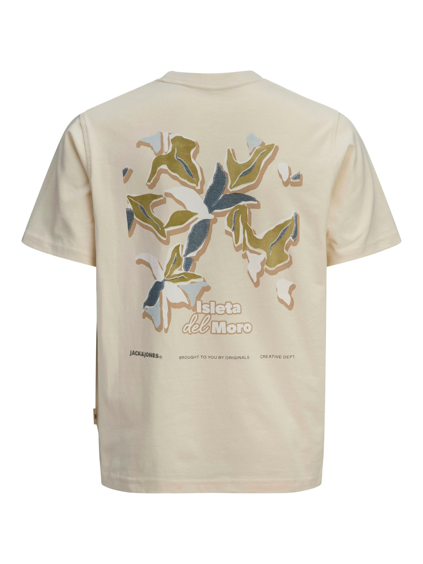 Jack & Jones JORALMERIA BACK TEE SS CREW NECK JN Antique White 2900155695039