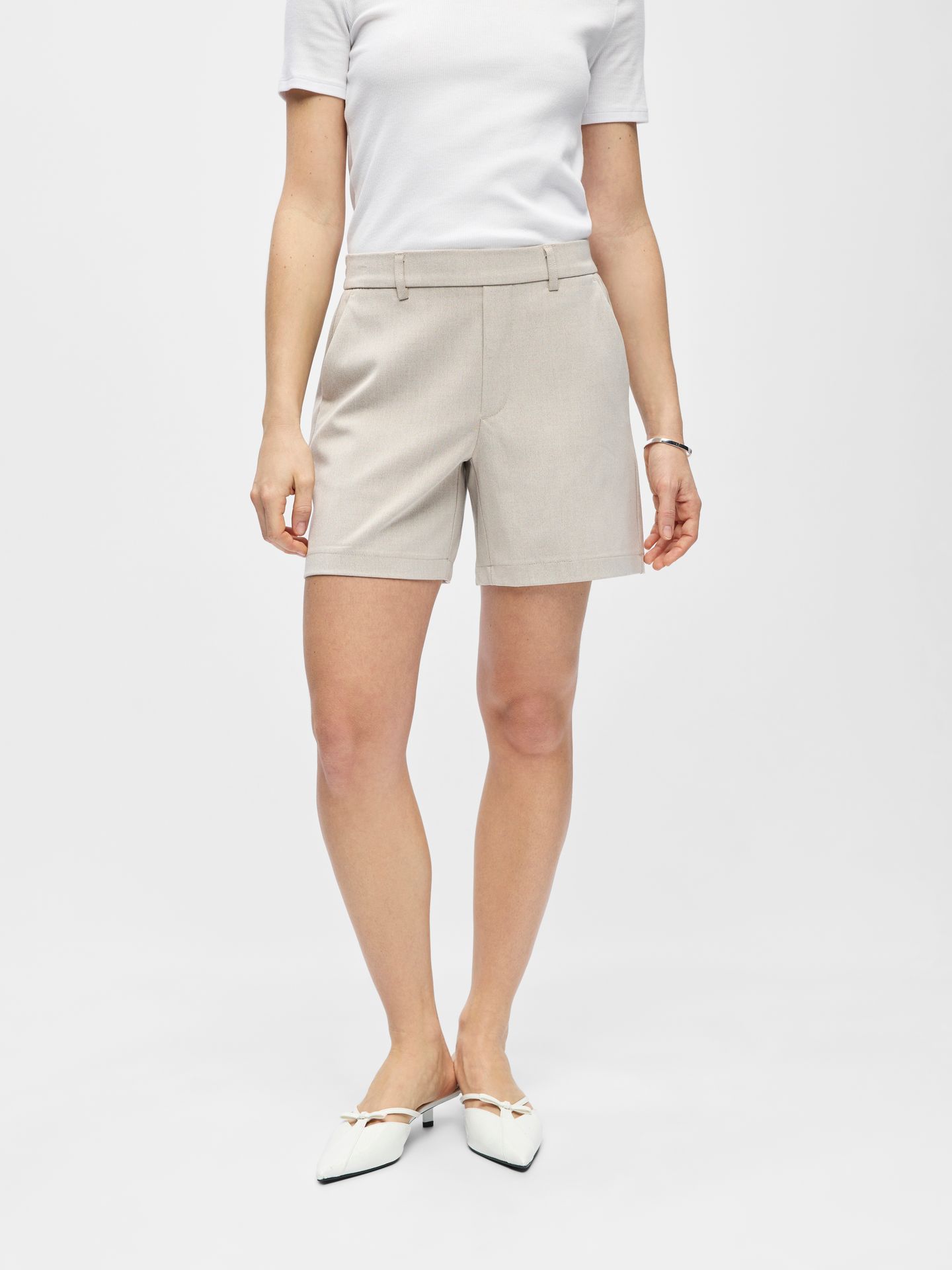 Object OBJLISA MW RE SHORTS NOOS Humus/Cloud dancer 2900166217053