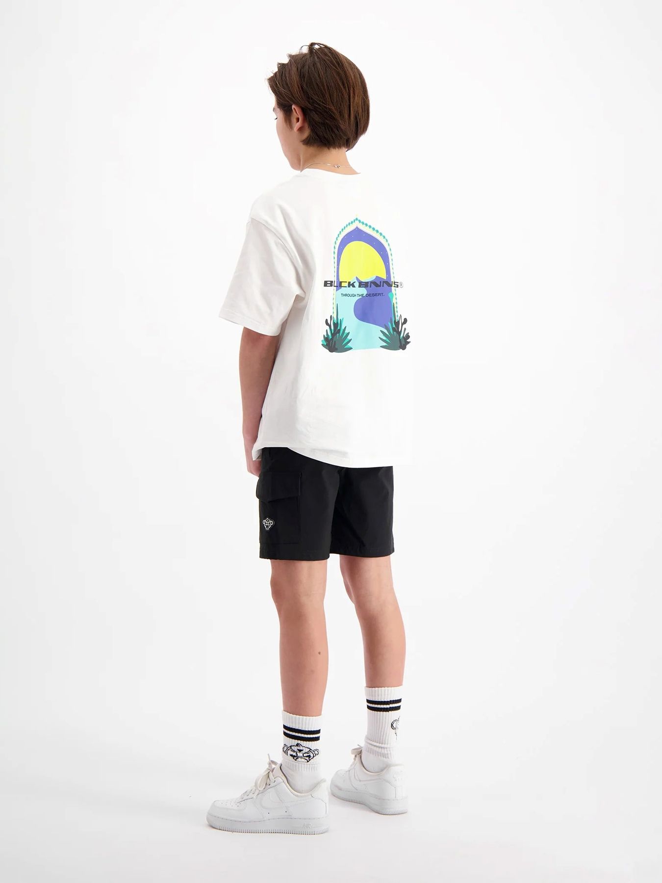 Black Bananas Kids Passage t-shirt White 2900155734011 Black Bananas Kids Passage t-shirt White 2900155734011
