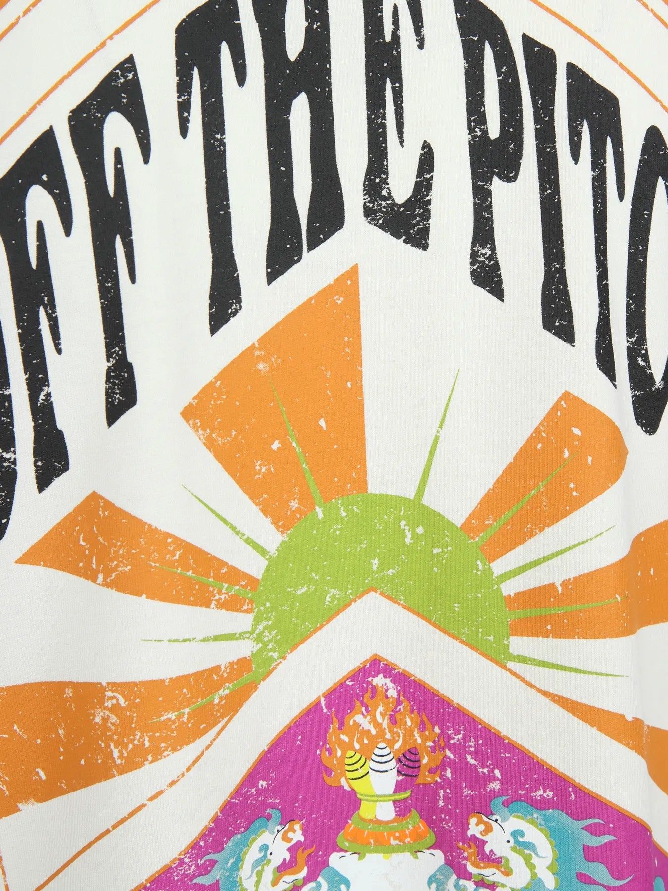 Off The Pitch Season oversized tee off white 2900155750042