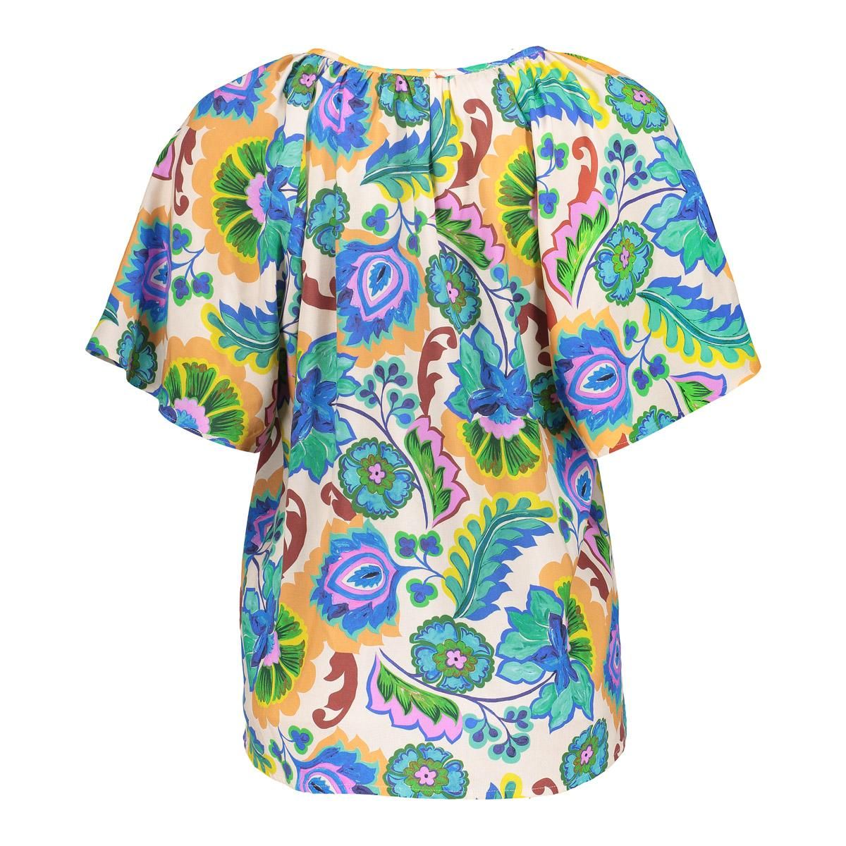 Geisha Top 718 ecru/blue/green 2900155759076