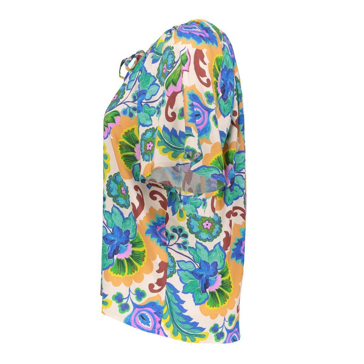 Geisha Top 718 ecru/blue/green 2900155759076