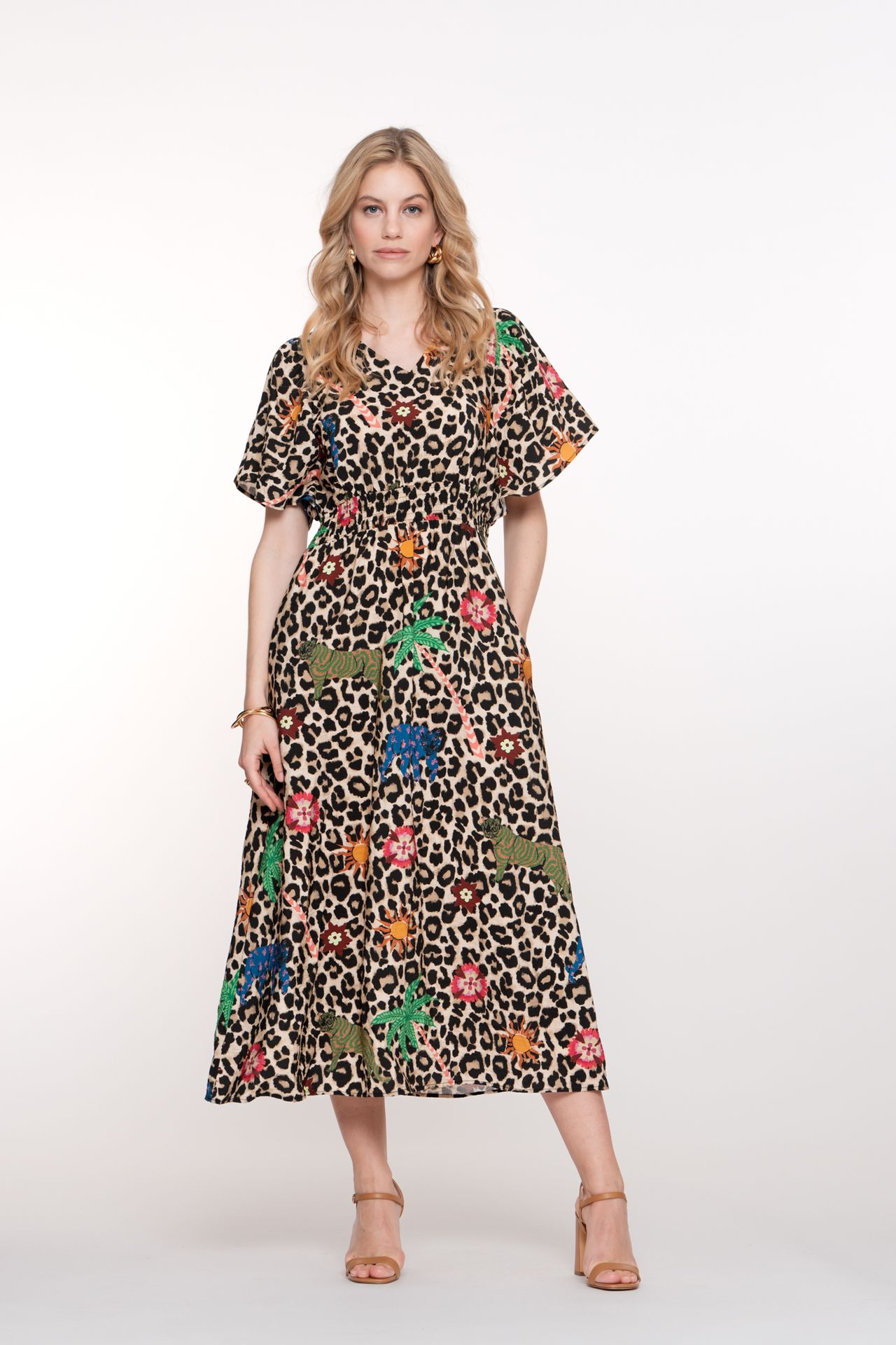 geisha Dress 720 sand/green/blue 2900155770064