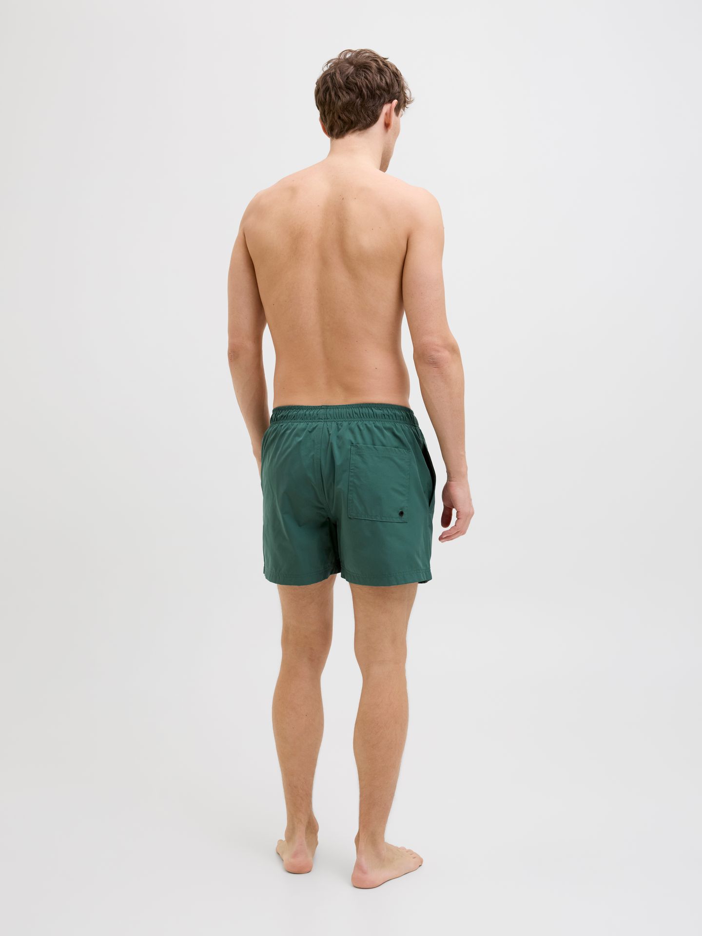 Jack & Jones JPSTMAUI JJSWIM SOLID AKM SN Mallard Green 2900155830058