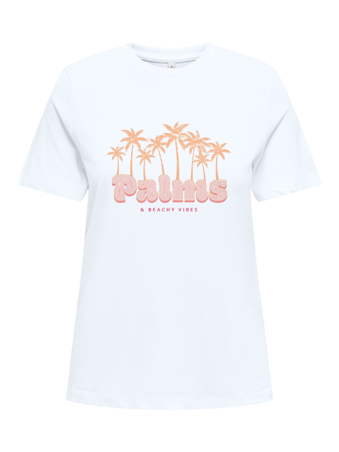 Only ONLHENNY LIFE REG S/S TOP BOX CS JR Bright White/Palms 2900155871037 Only ONLHENNY LIFE REG S/S TOP BOX CS JR Bright White/Palms 2900155871037