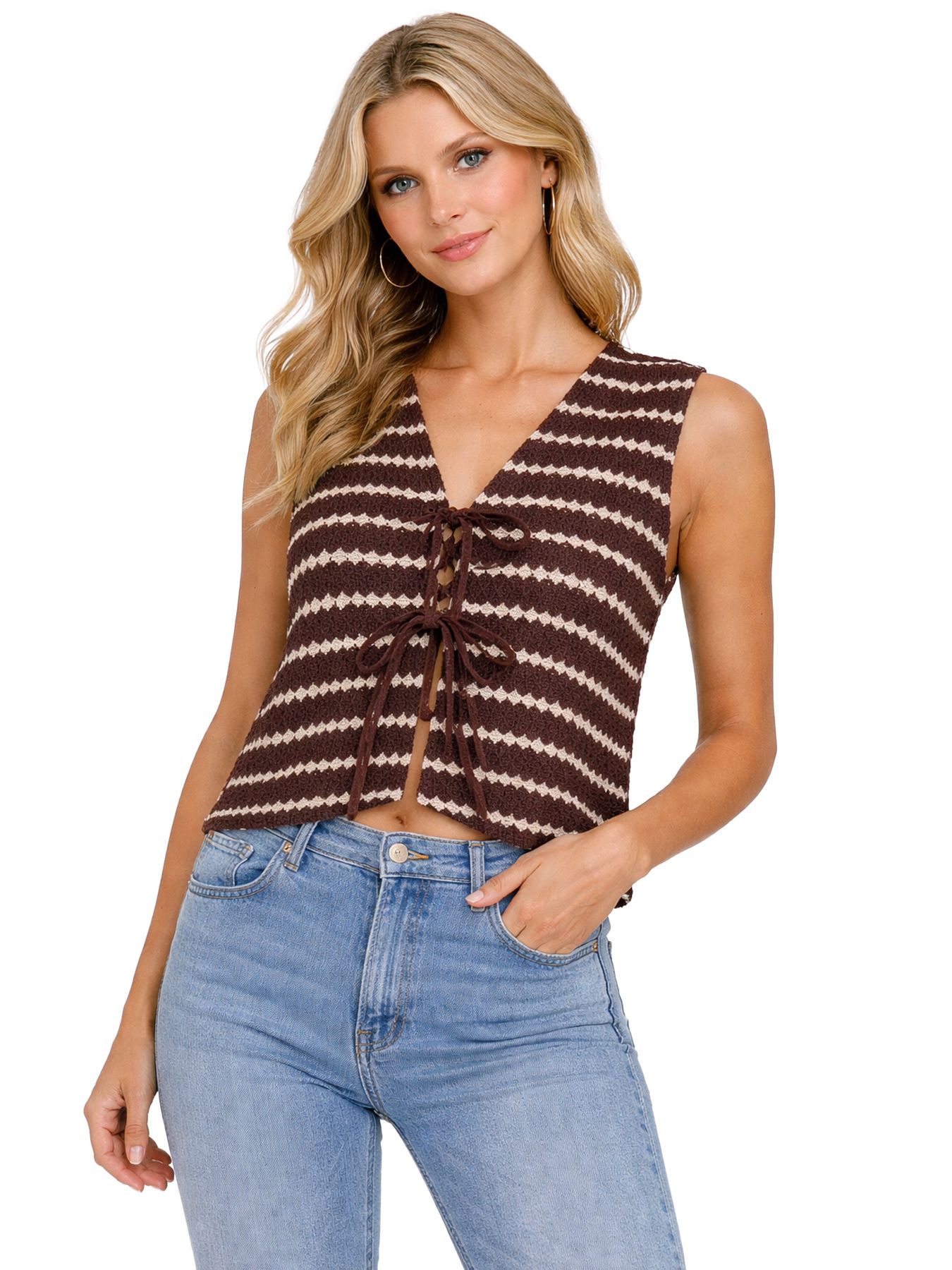 Only ONLEVA S/L SHORT STRIPE VEST JRS Shopping Bag/Cloud dancer 00112925-EKA26011400003401