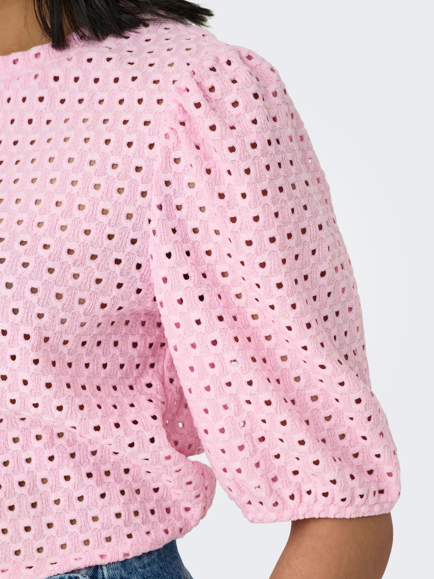 Only ONLELISA S/S O-NECK TOP BOX JRS Roseate Spoonbill 2900155863018