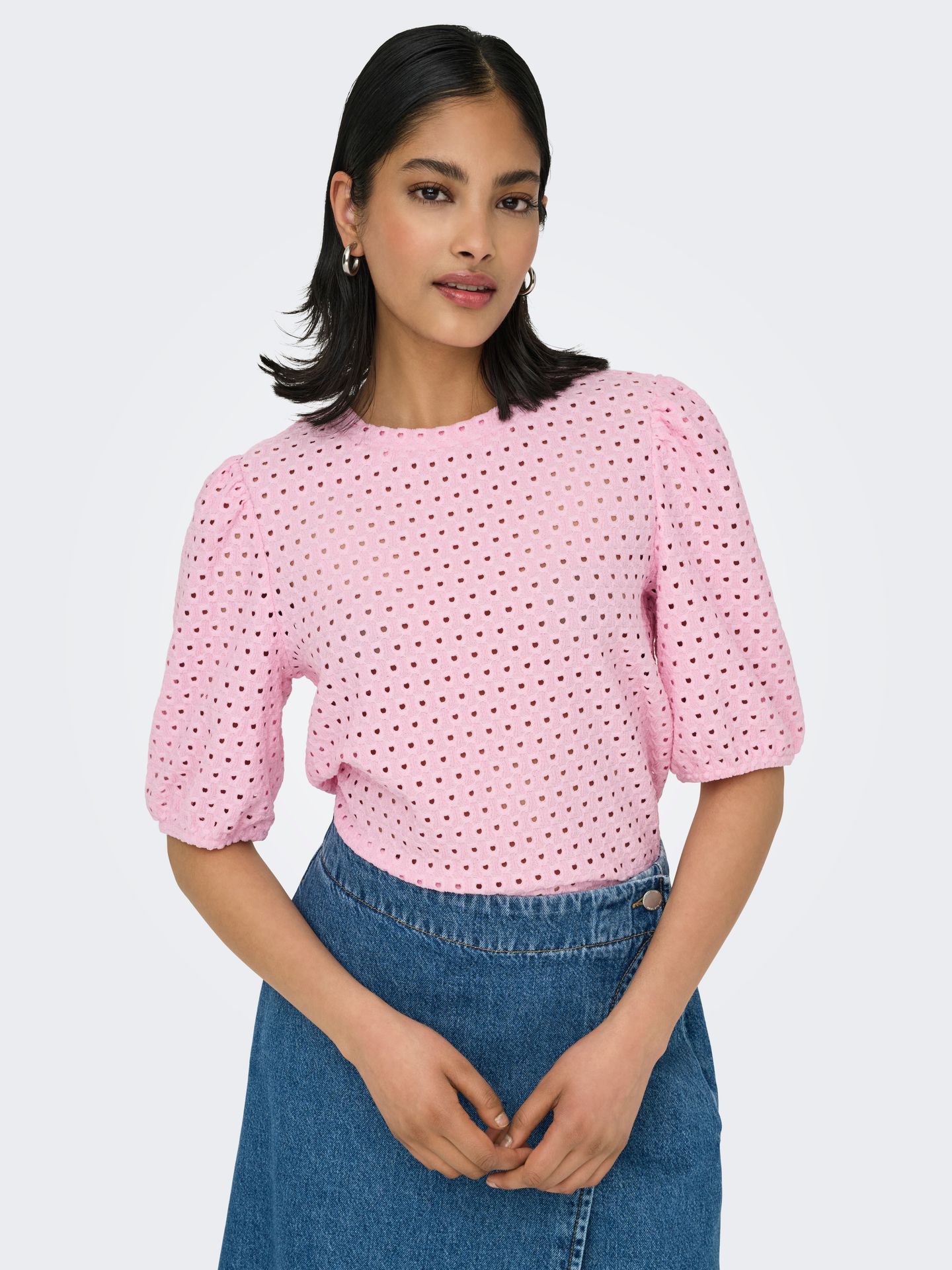 Only ONLELISA S/S O-NECK TOP BOX JRS Roseate Spoonbill 2900155863032 Only ONLELISA S/S O-NECK TOP BOX JRS Roseate Spoonbill 2900155863032