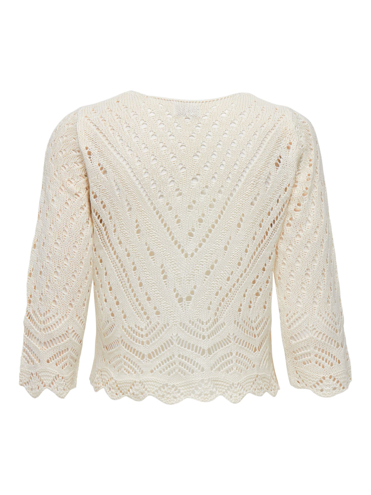 JDY JDYNEW SUN 3/4 CROPPED PULLOVER KNT Eggnog 2900155866026 JDY JDYNEW SUN 3/4 CROPPED PULLOVER KNT Eggnog 2900155866026