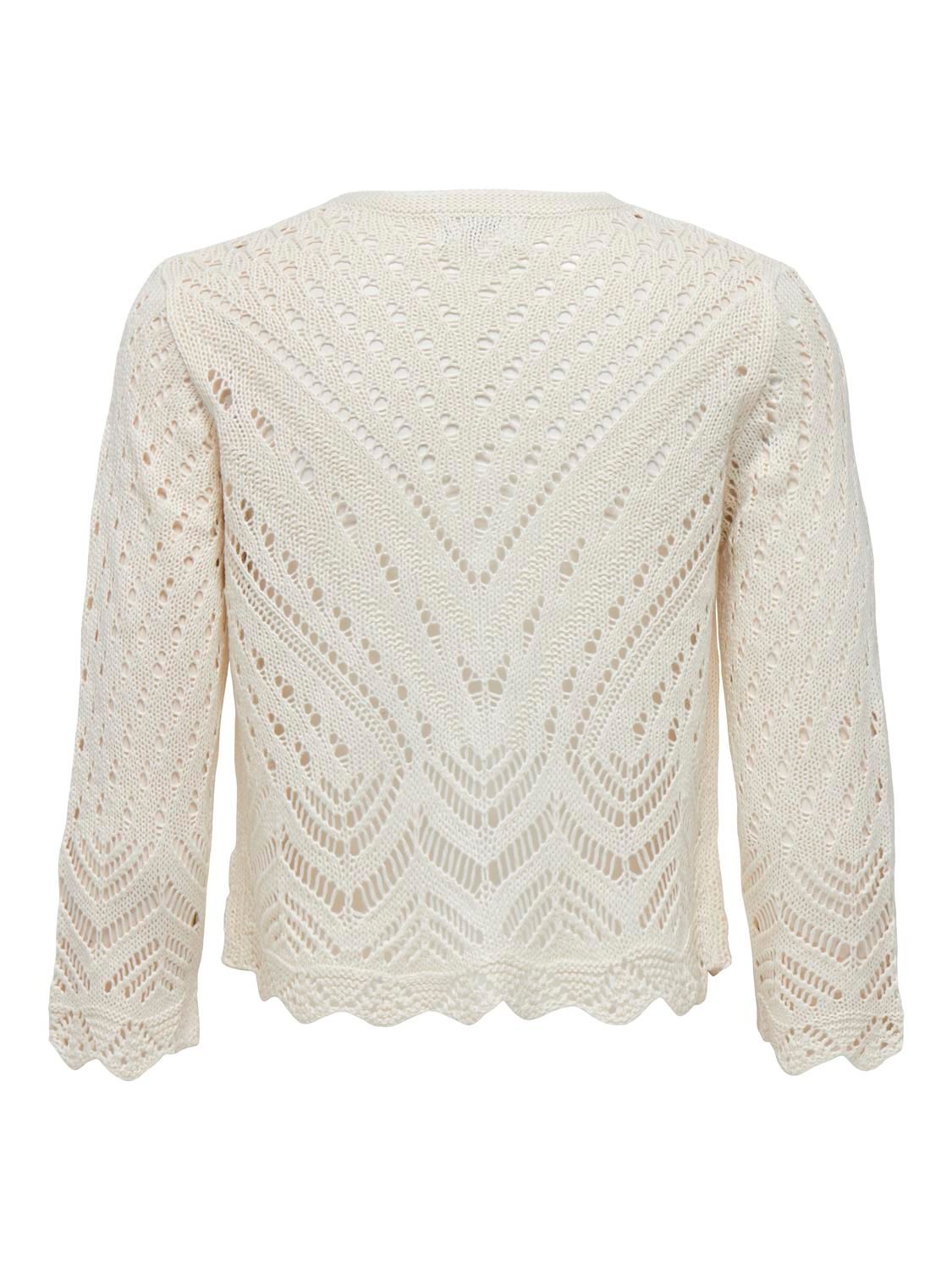 JDY JDYSUN 3/4 CROPPED CARDIGAN KNT NOO Eggnog 2900155903011