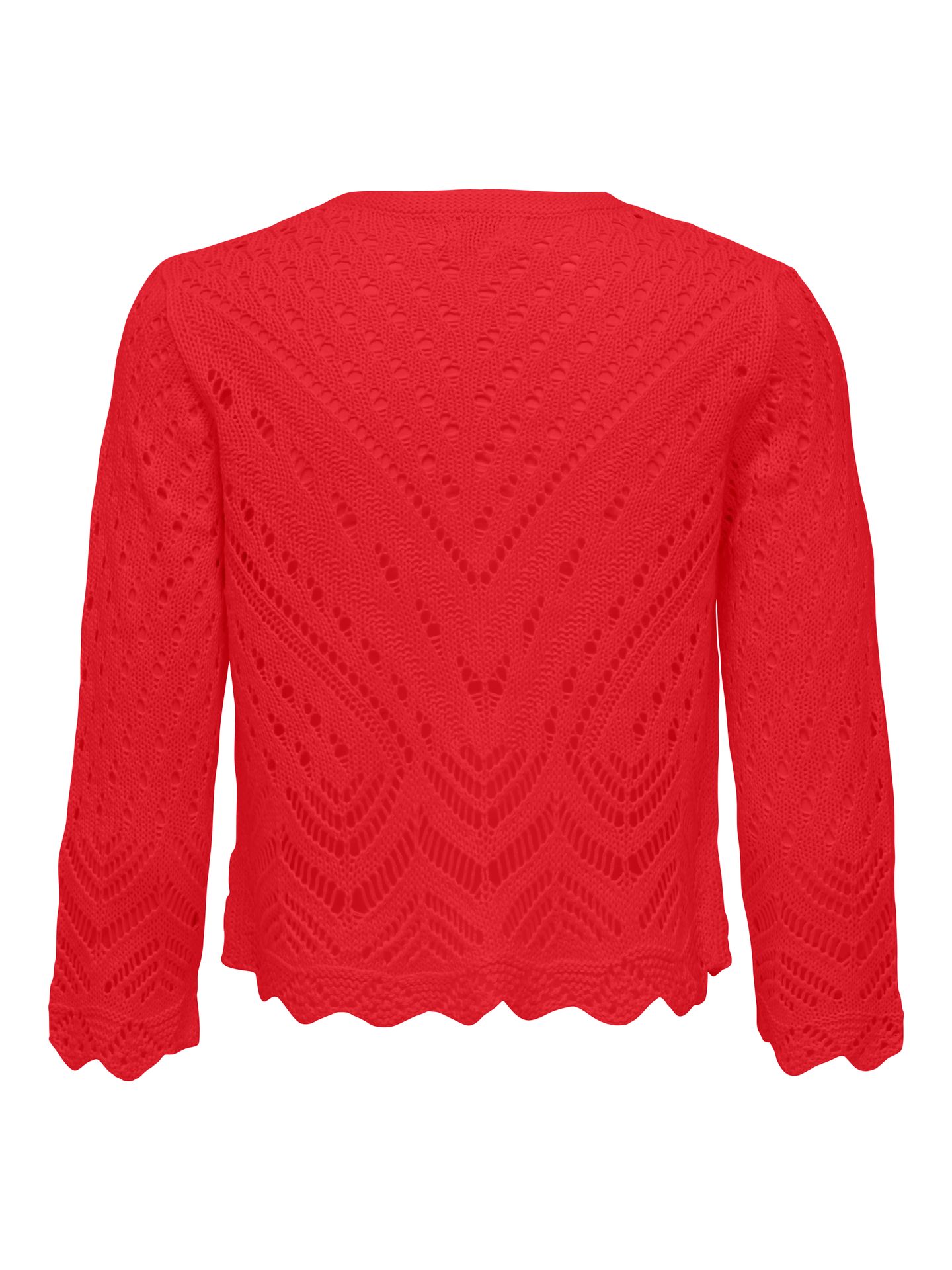 JDY JDYSUN 3/4 CROPPED CARDIGAN KNT NOO Mars Red 2900155899031