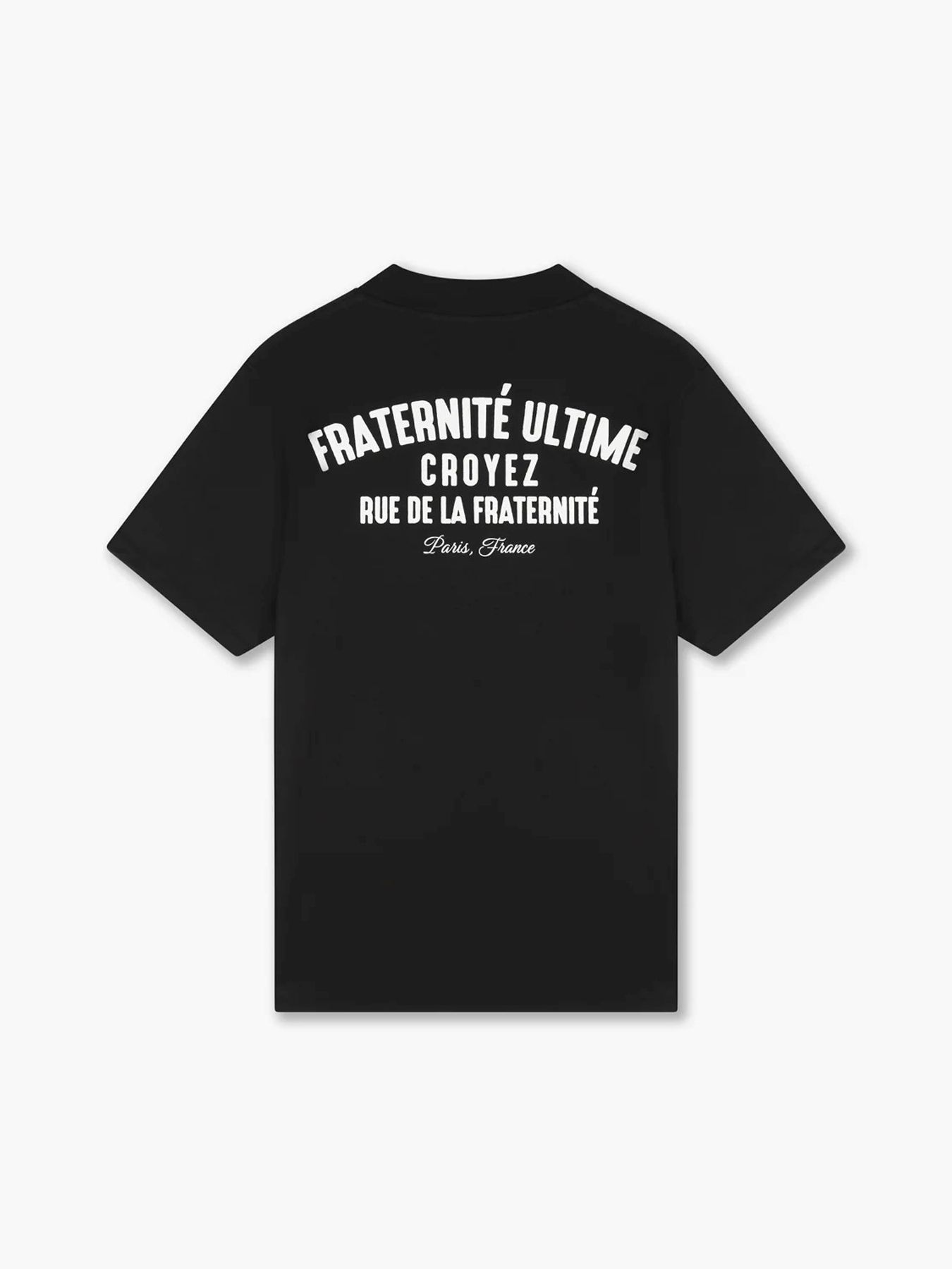 Croyez Fraternite T-shirt 02A Black 2900155911030