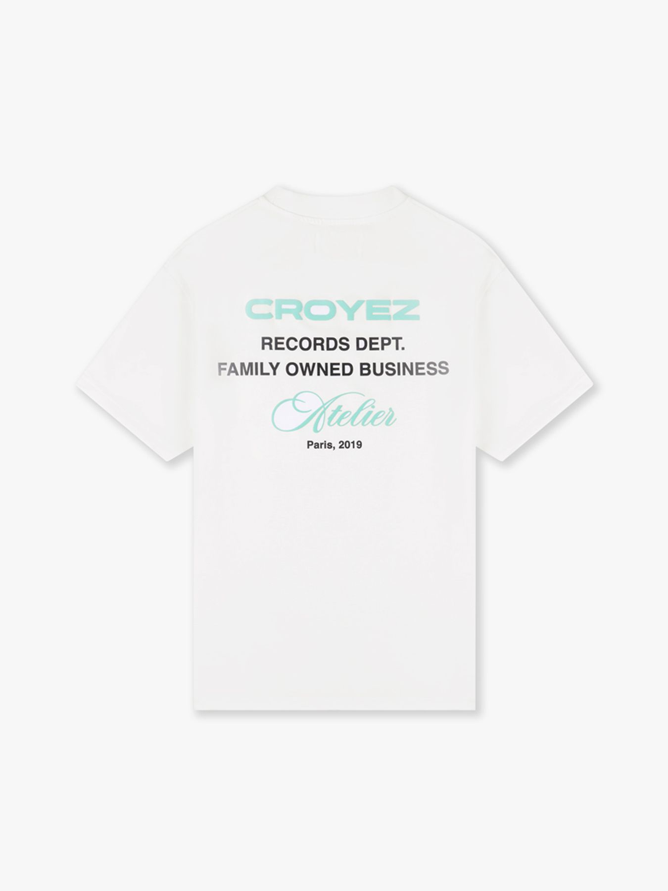 Croyez Record t-shirt White 2900155912044