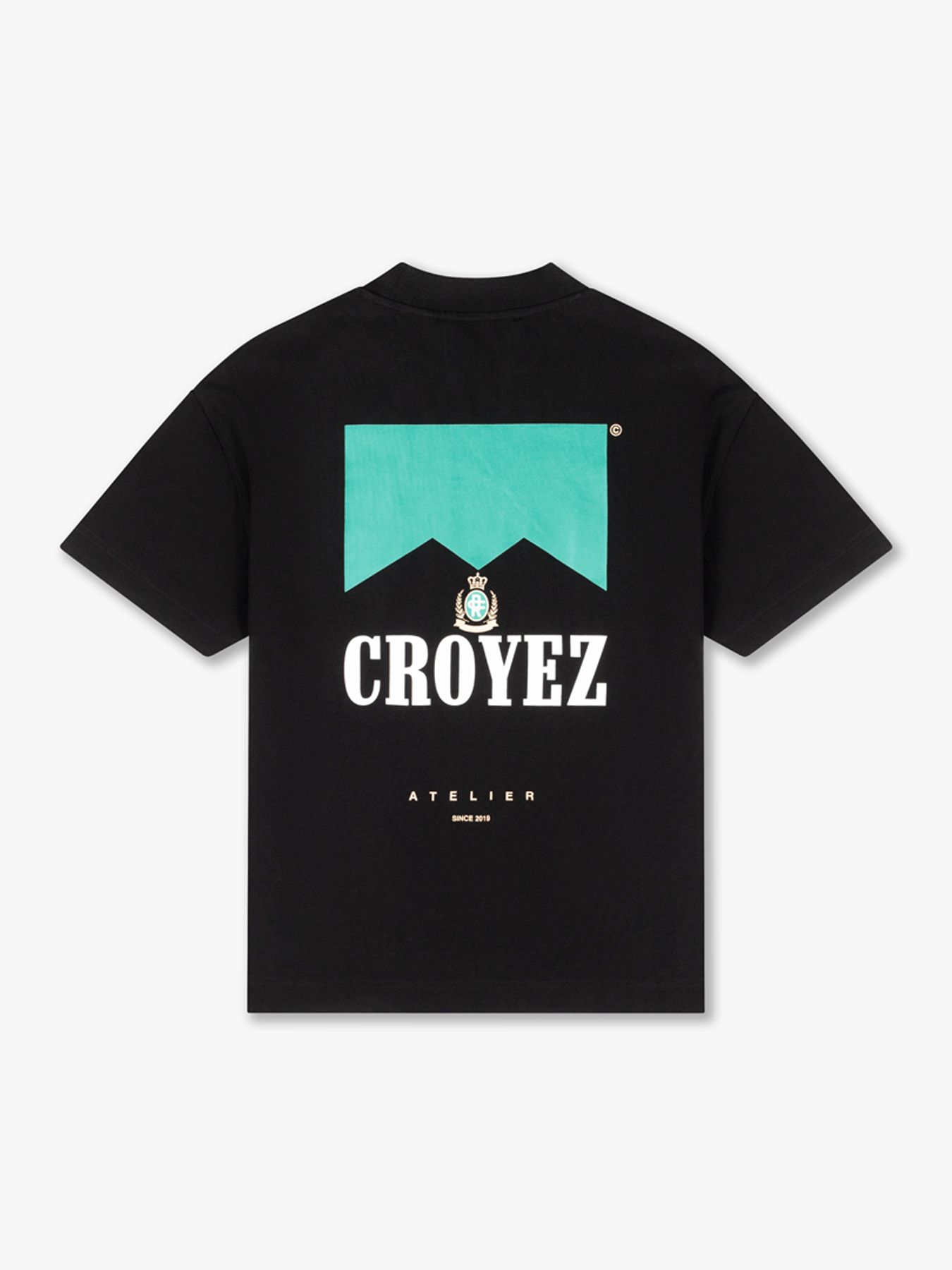 Croyez Fumes amalfi t-shirt 02A Black 2900155914062