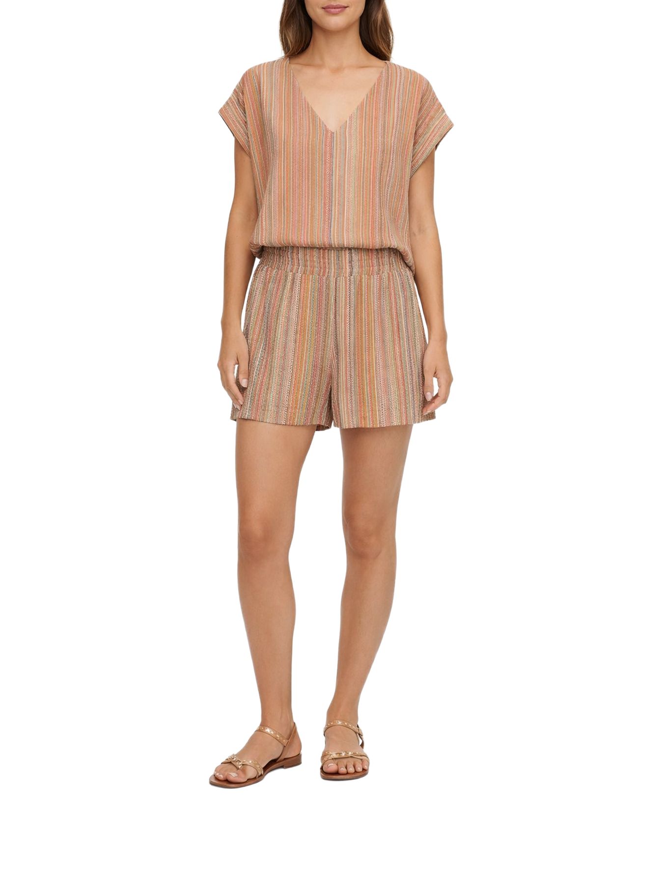 Vero Moda VMDEMI NW SHORTS JRS GA Langoustino/Demi 2900166188018