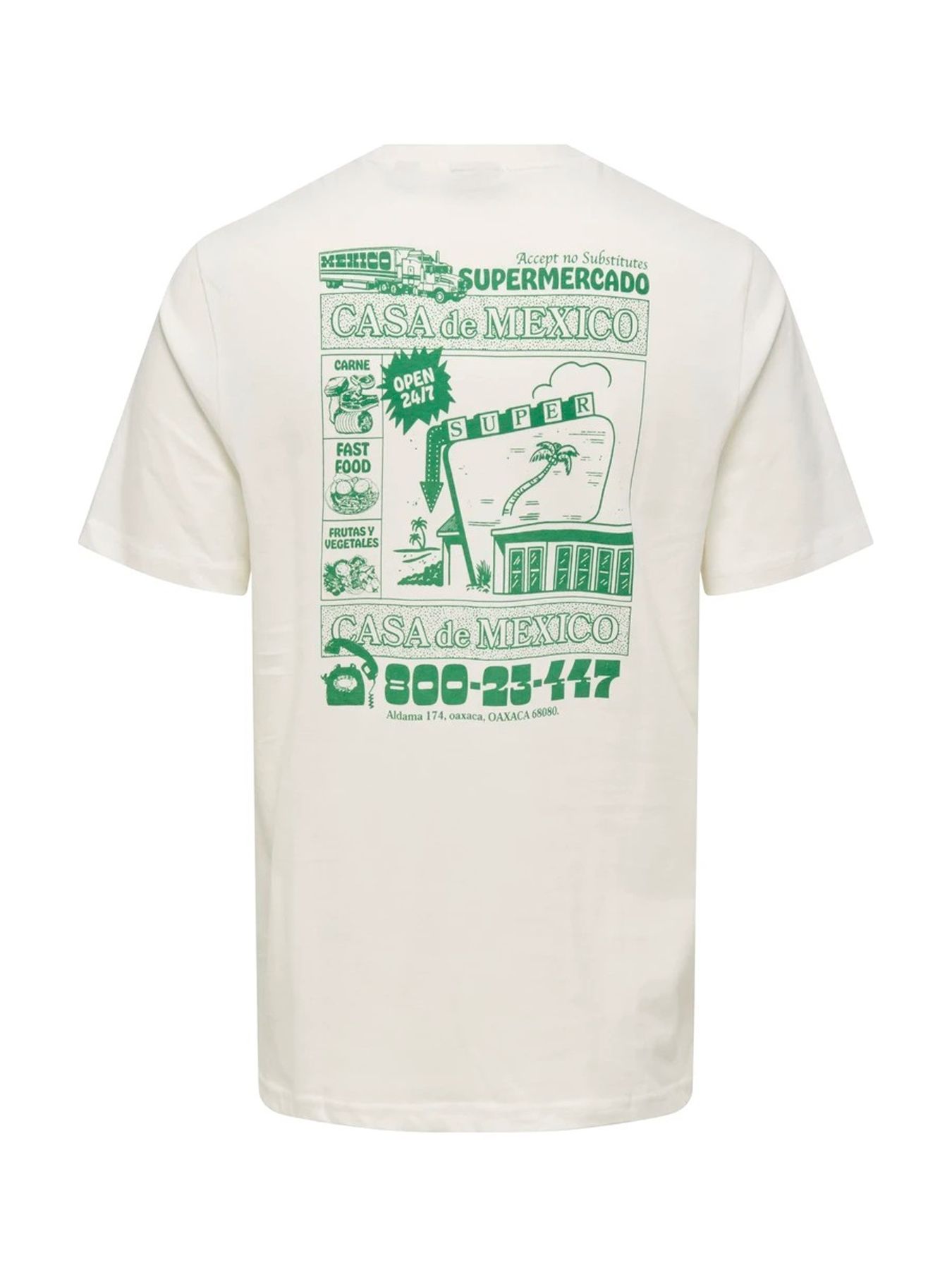 Only & Sons ONSMANUEL CASA LIFE REG SS DESERT C Cloud Dancer/SUNDAYS 2900155983037