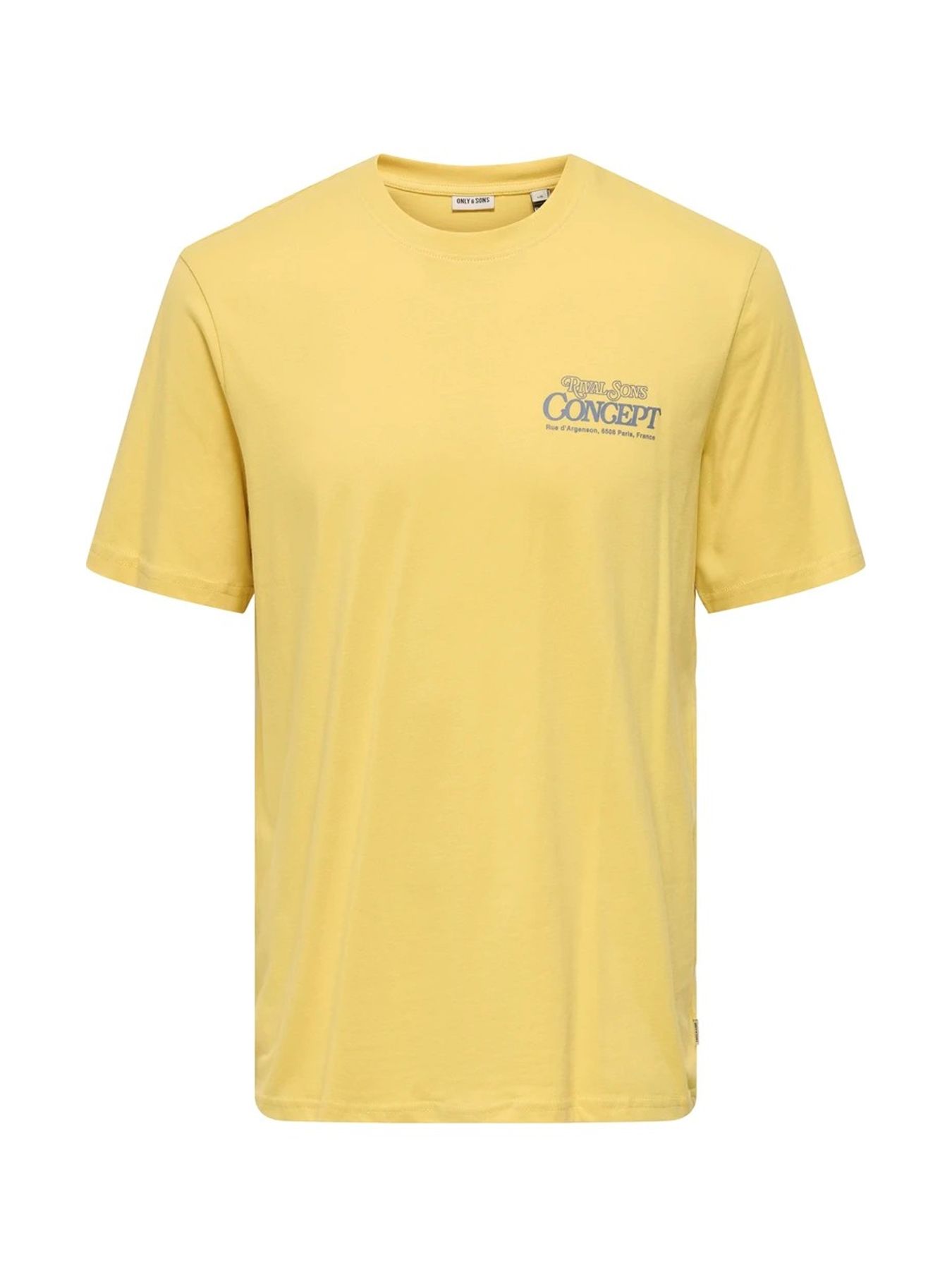 Only & Sons ONSMANUEL CASA LIFE REG SS DESERT C Misted Yellow/RIVAL SONS 2900155985024