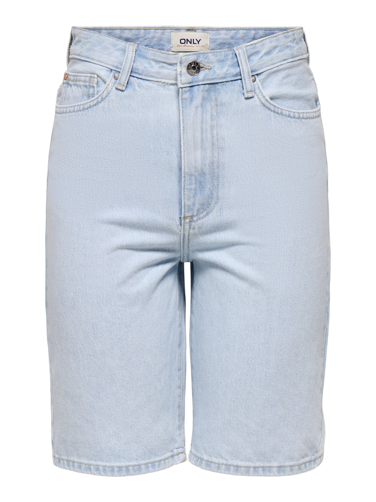 Only ONLSONNY HW WIDE DNM SHORTS NOOS Light Blue Bleached Denim 00112996-EKA26011400002616