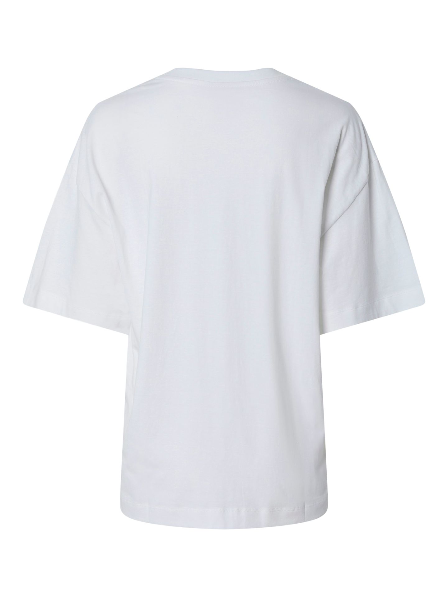 Pieces PCCLAUDE SS PRINTED T-SHIRT JRS BC Bright White/LIMONI 00112998-EKA26011400002783
