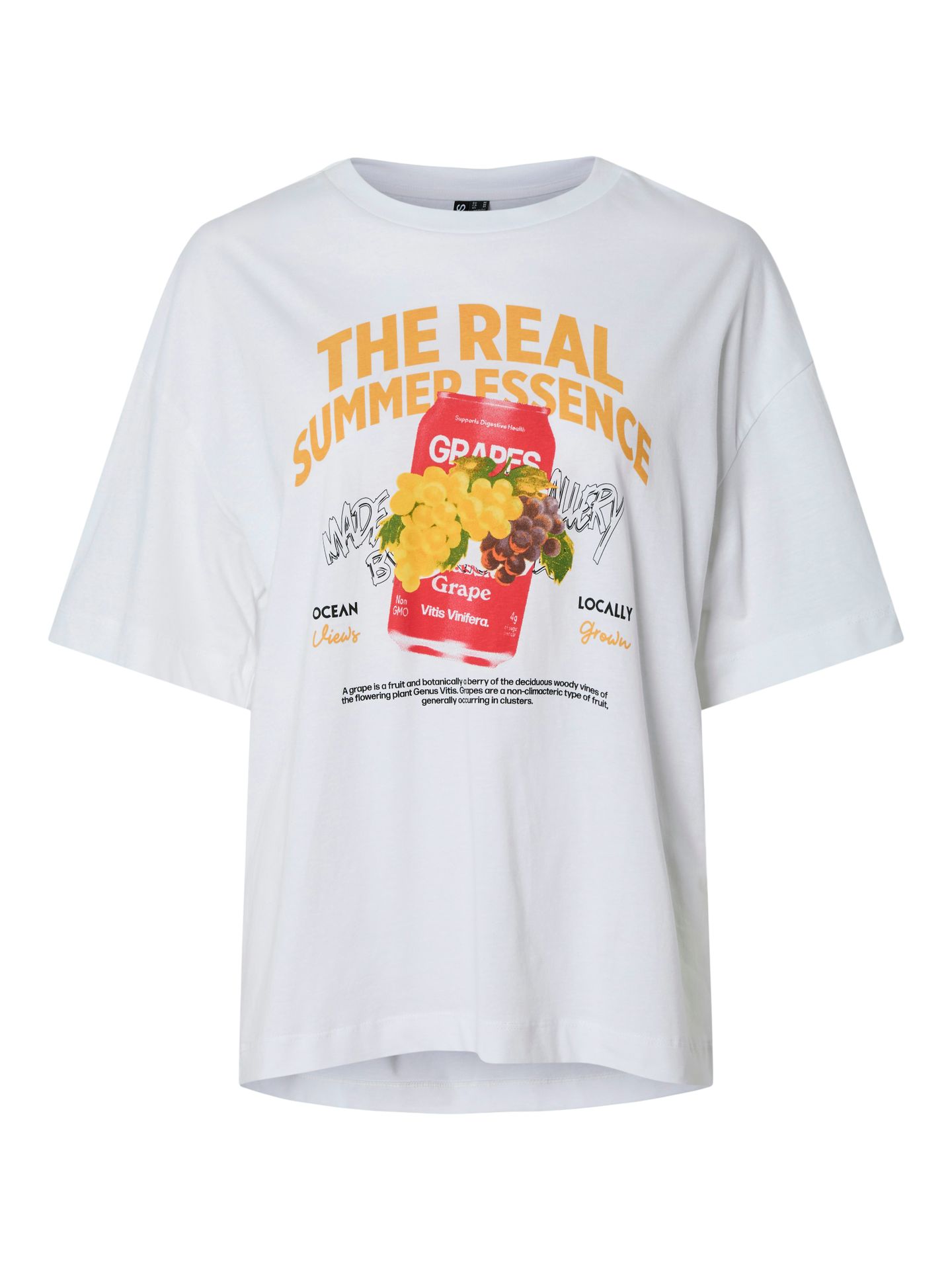 Pieces PCCLAUDE SS PRINTED T-SHIRT JRS BC Bright White/Icecream 2900155992039