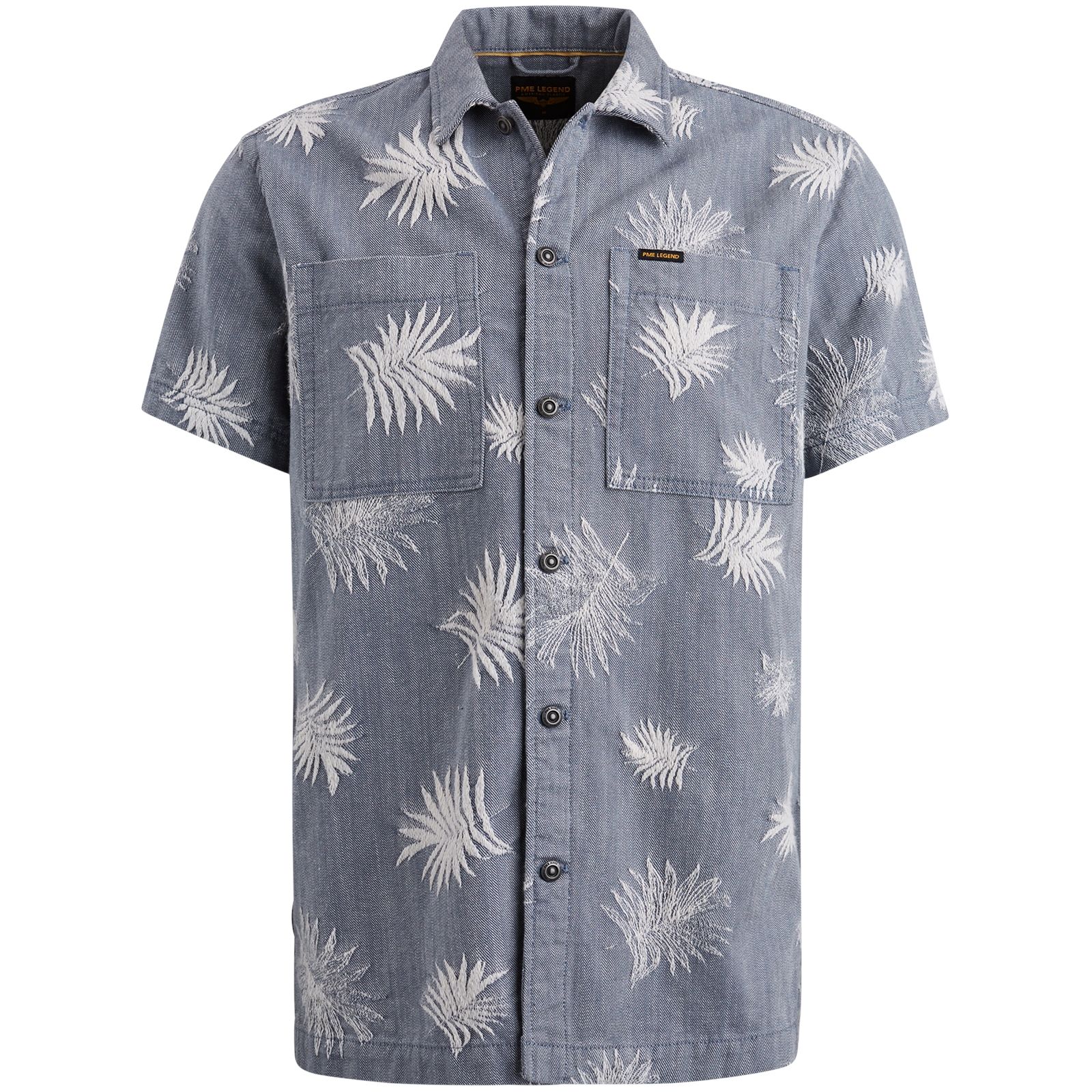 Pme Legend Short Sleeve Shirt Ctn/Poly jacqua Summer Light Blue 2900156024067