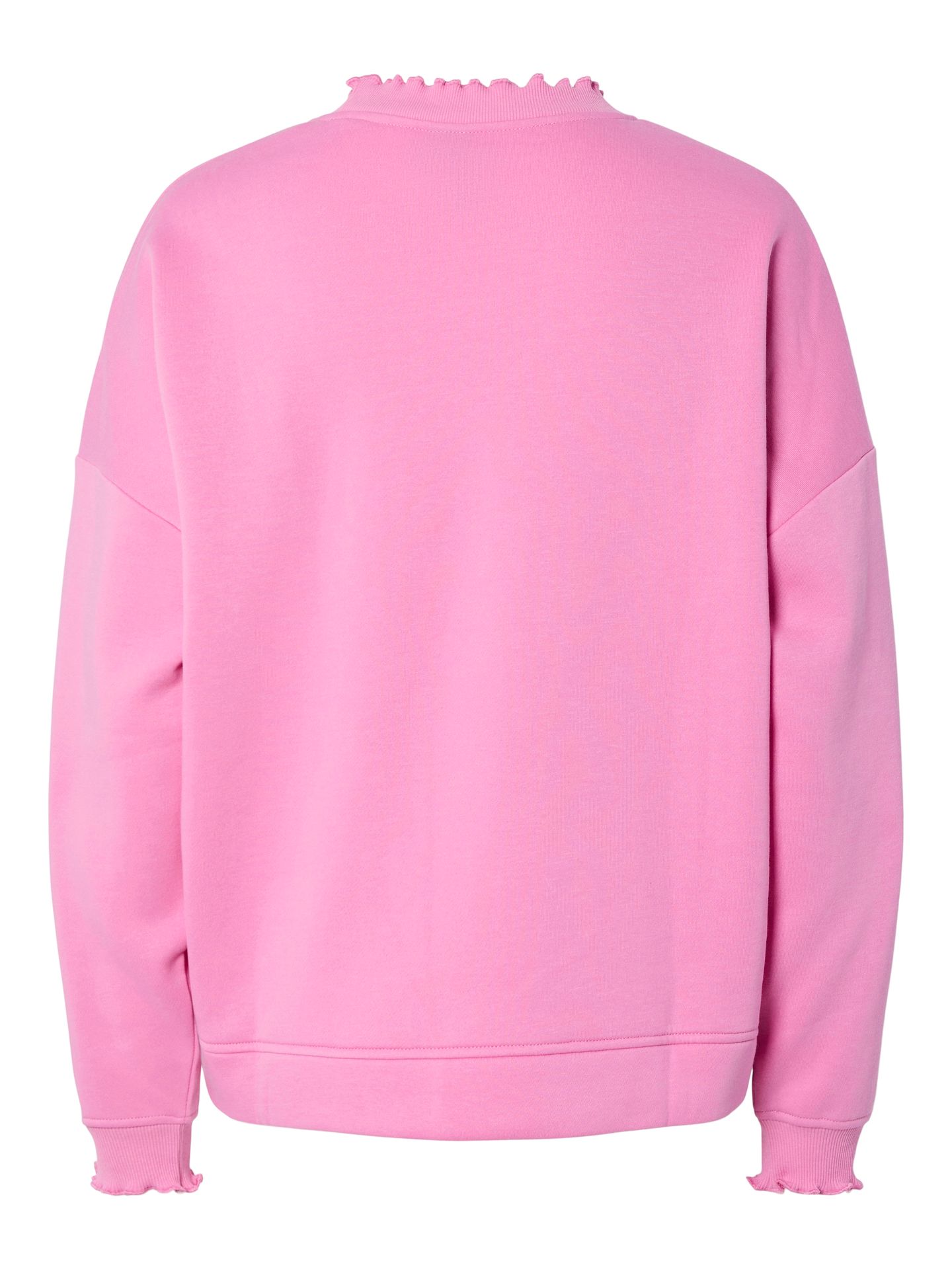 Pieces PCMALIAH LS PRINT SWEAT BC Fuchsia Pink/Strawberry 2900156050028