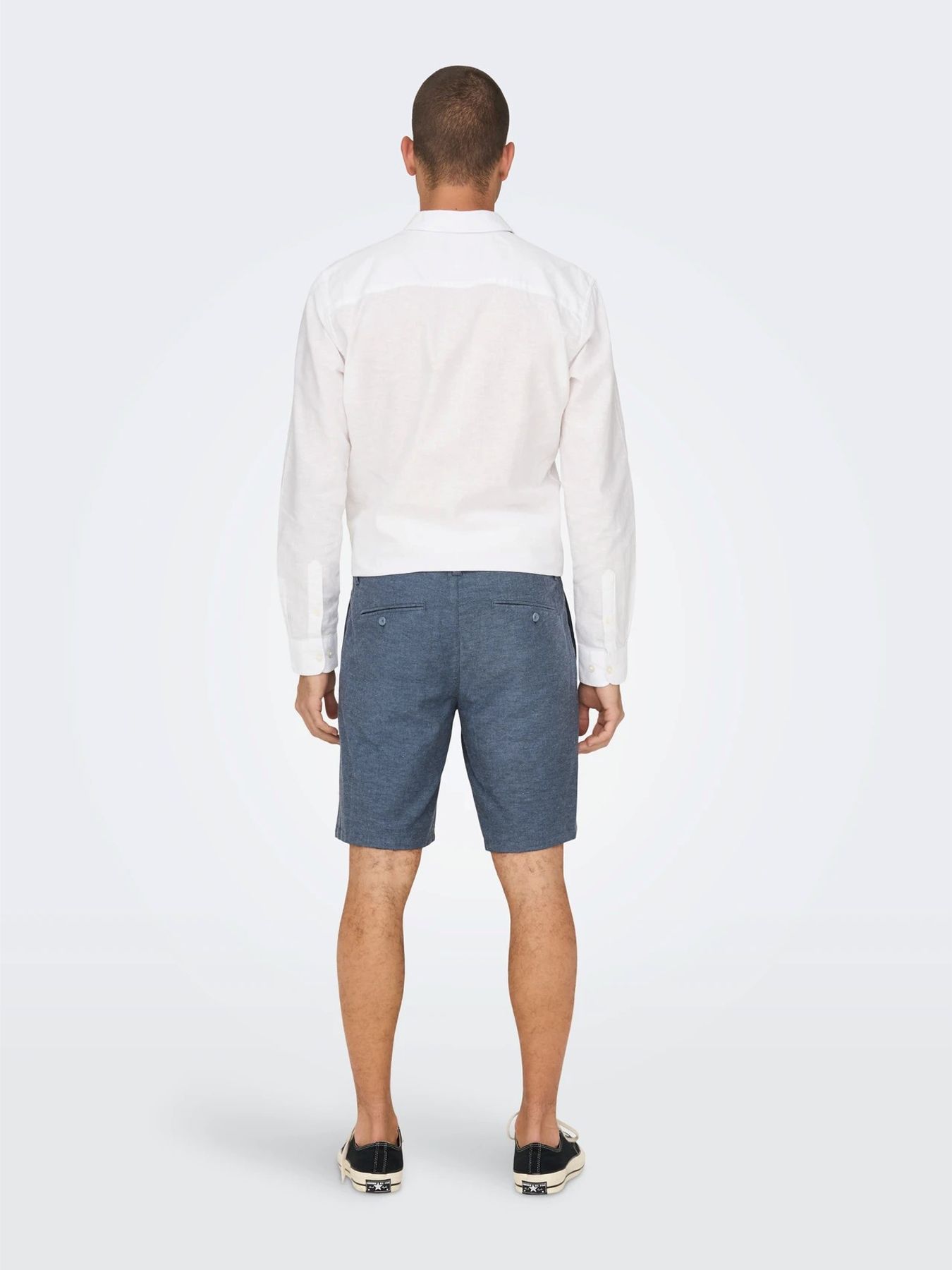 Only & Sons ONSMARK 020934 SHORTS DITSY NOOS Dark Navy 2900156054026