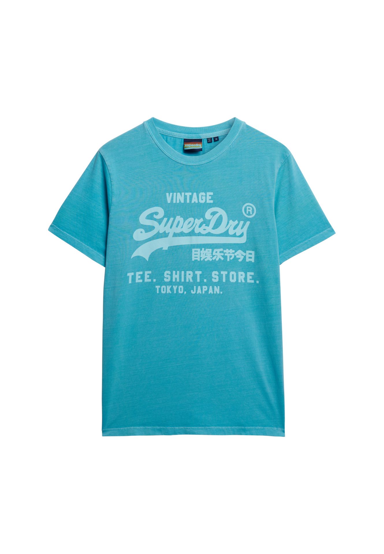 Superdry Vl Neon relaxed tee Neon Sky 2900156068078
