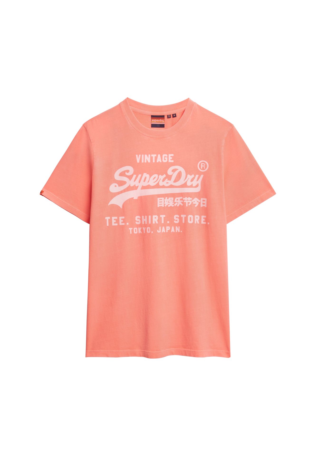 Superdry Vl Neon relaxed tee Hyper Fire 2900156283068