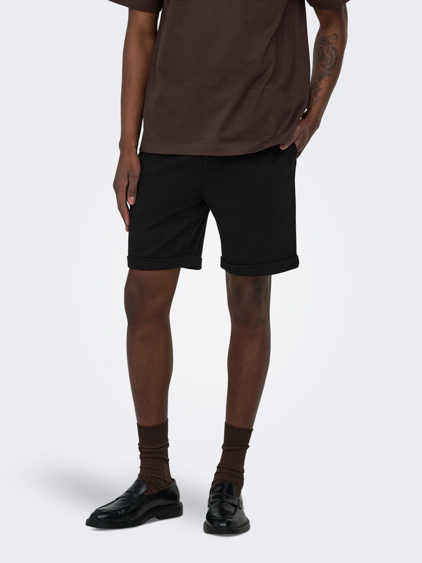 Only & Sons ONSNEWKODYL REG S SHORTS NOOS Black 00113047-EKA26011400000174