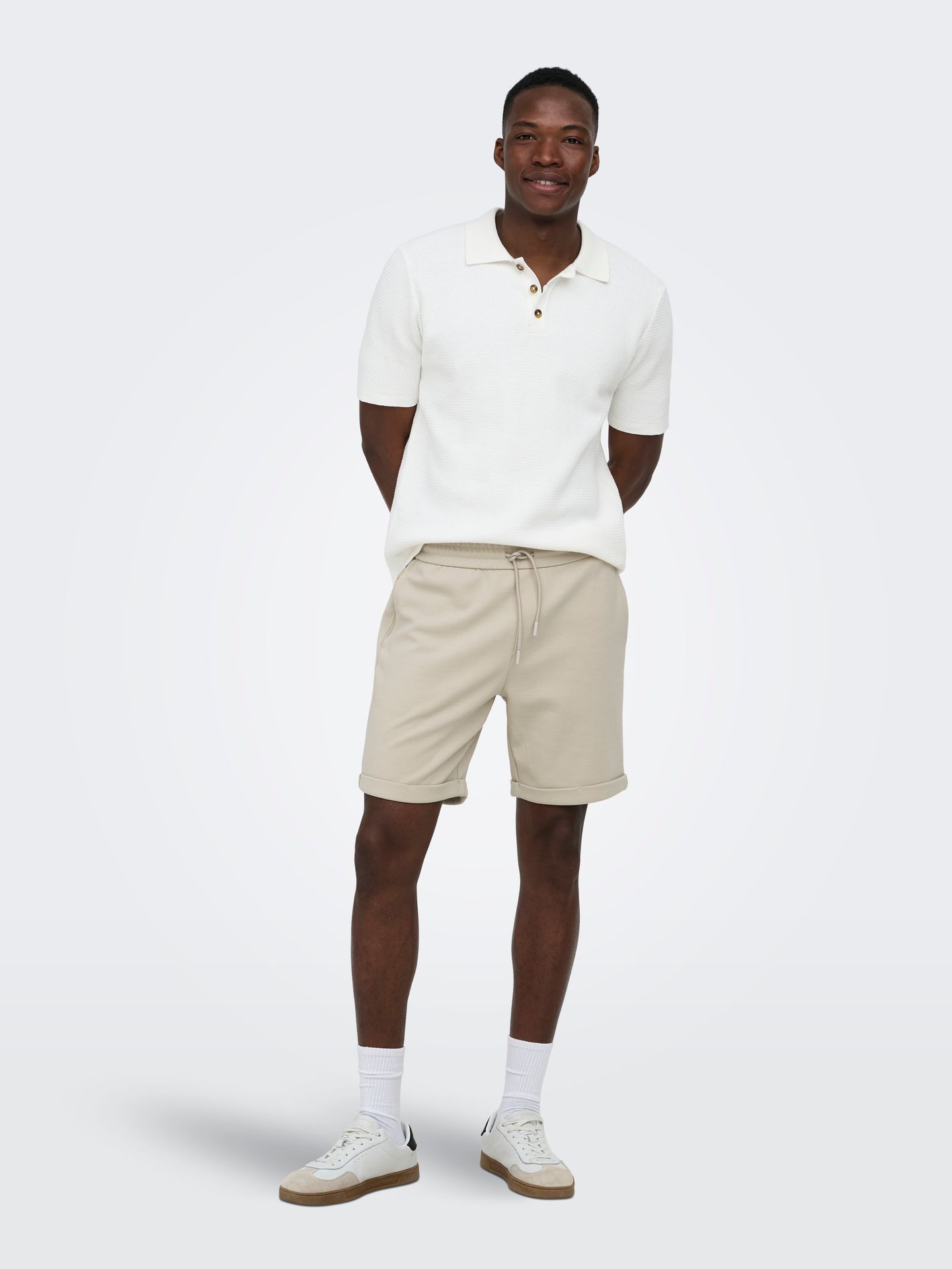 Only & Sons ONSNEWKODYL REG S SHORTS NOOS Silver Lining 2900165297049