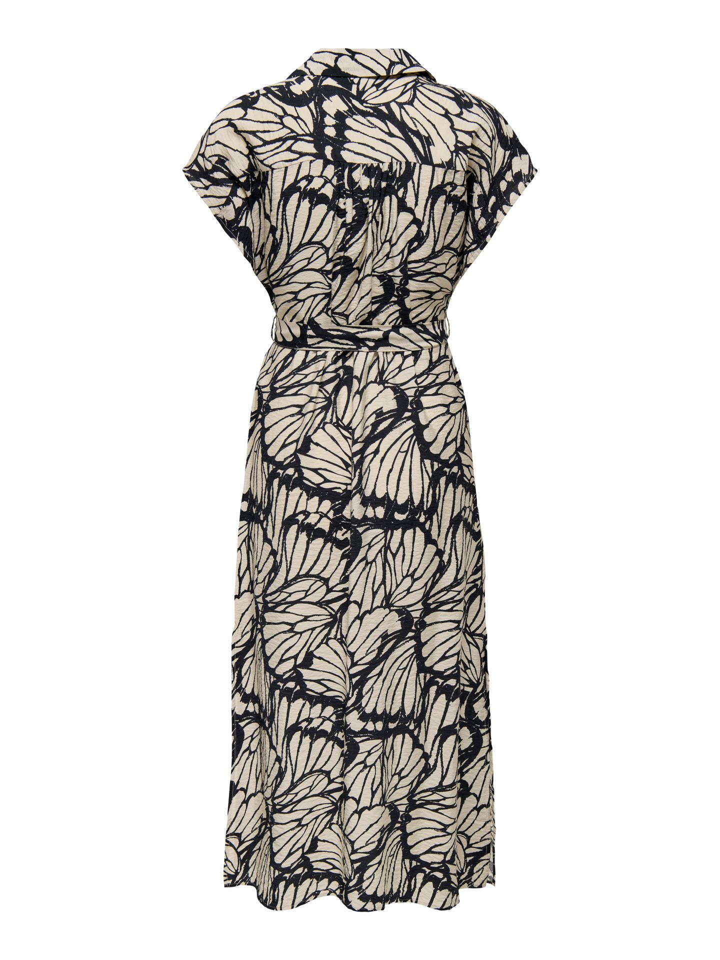 JDY JDYTROYA LIFE S/L MIDI DRESS WVN DI Tapioca/02_25_12_BLACK_STRUCTURE 2900156184068