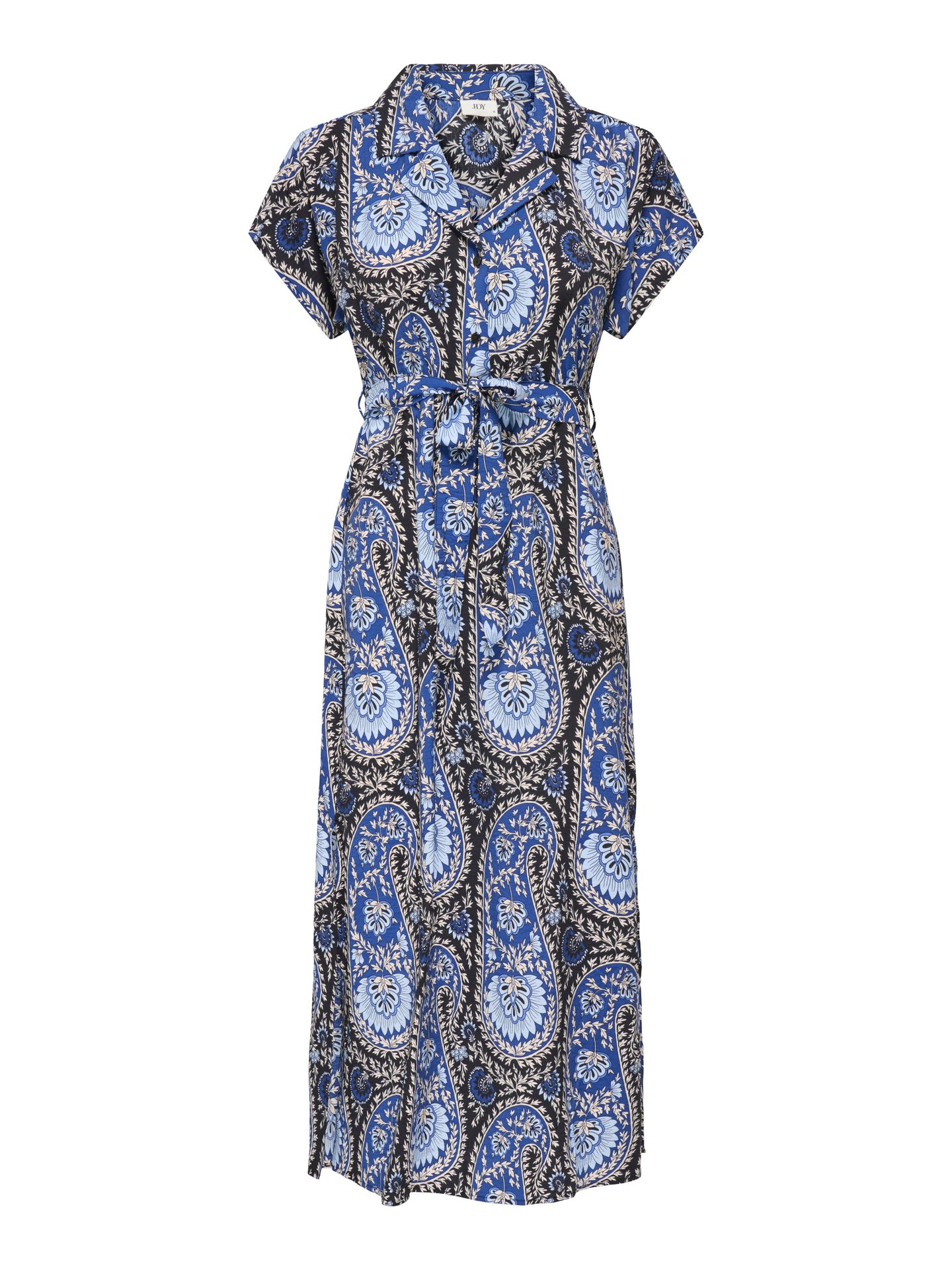 JDY JDYTROYA LIFE S/L MIDI DRESS WVN DI Princess Blue/36-01-26 - ETHNIC MIX 00113050-EKA26011400003307