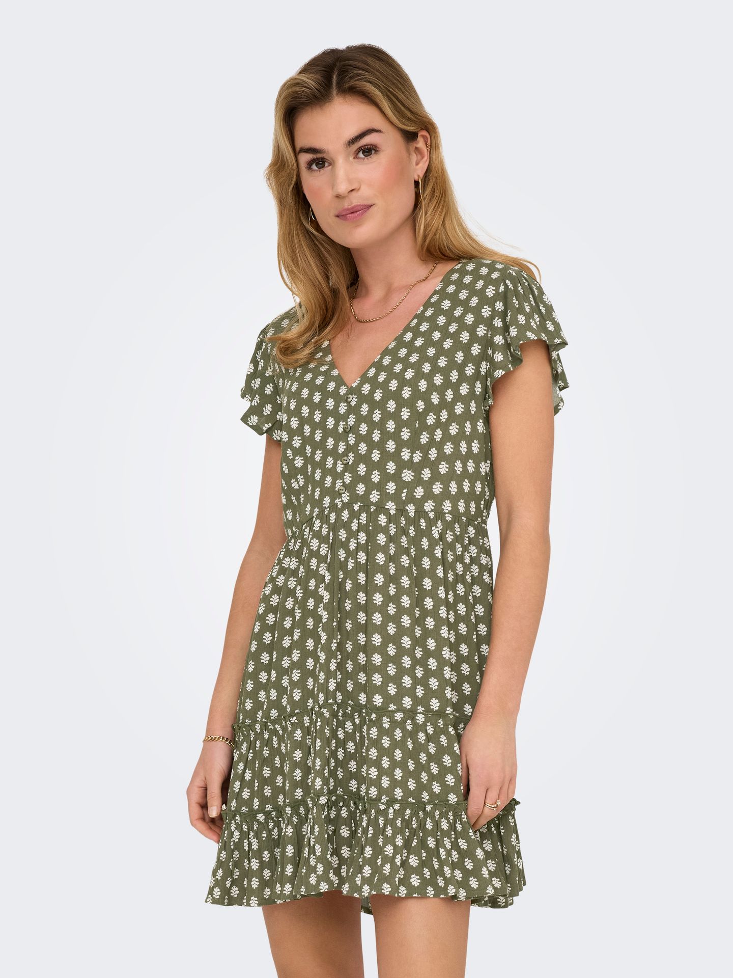 Only ONLCLAUDETTE LIFE SS MINI DRESS WVN Kalamata/NEJA GRAFIC 2900156087031 Only ONLCLAUDETTE LIFE SS MINI DRESS WVN Kalamata/NEJA GRAFIC 2900156087031