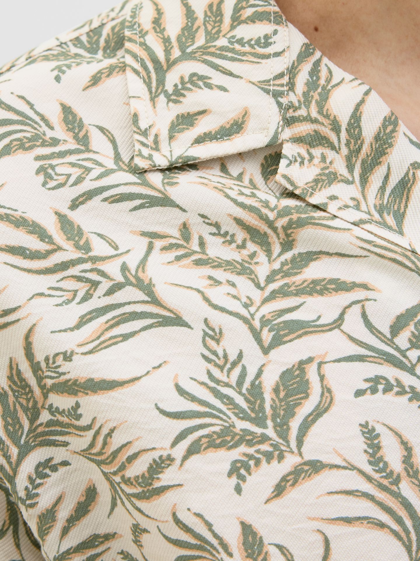 Jack & Jones JPRBLULINCOLN PRINT RESORT S/S SHIR Four Leaf Clover 2900156094022