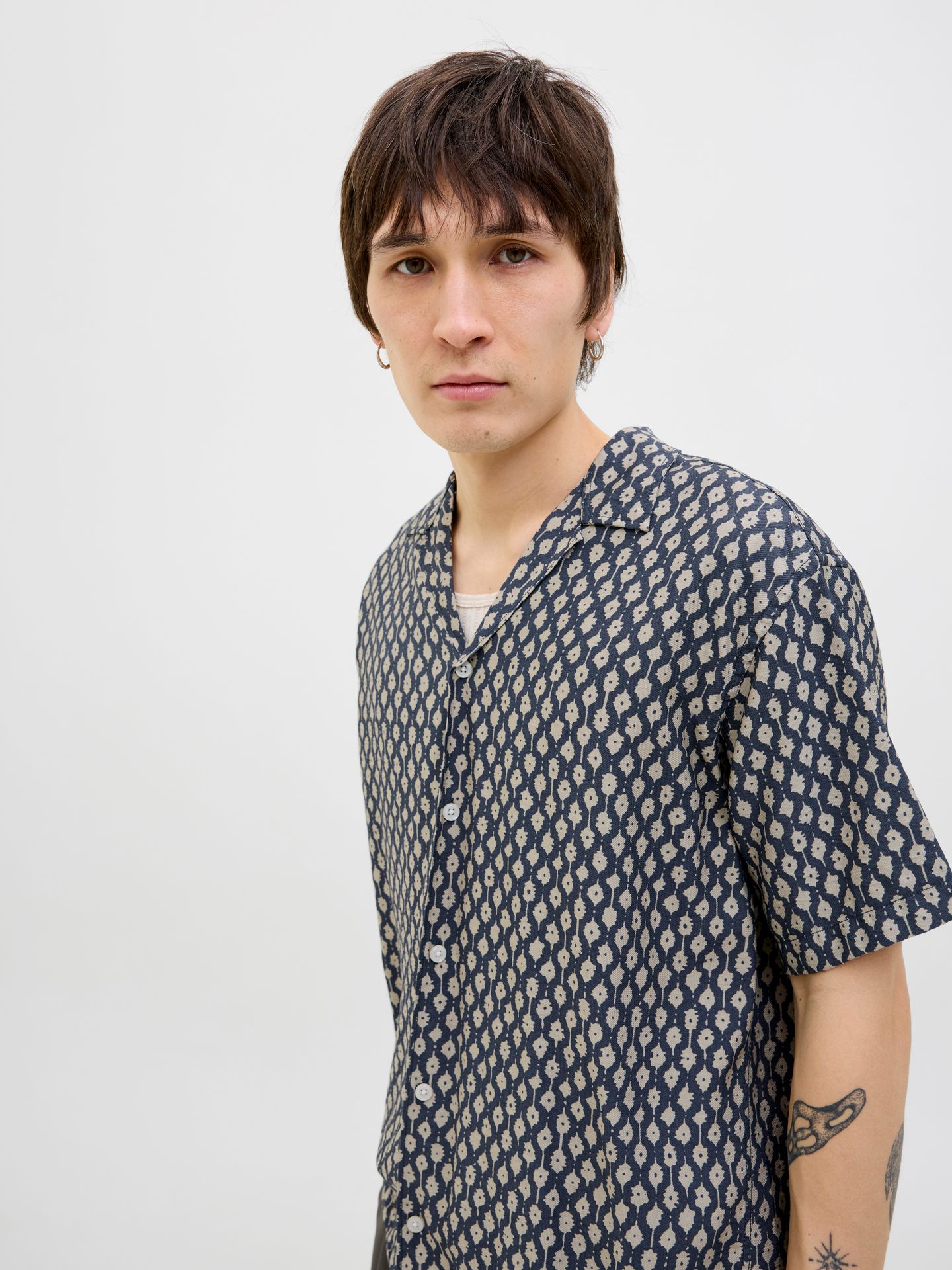 Jack & Jones JPRBLULINCOLN PRINT RESORT S/S SHIR Blue Nights 2900156105025