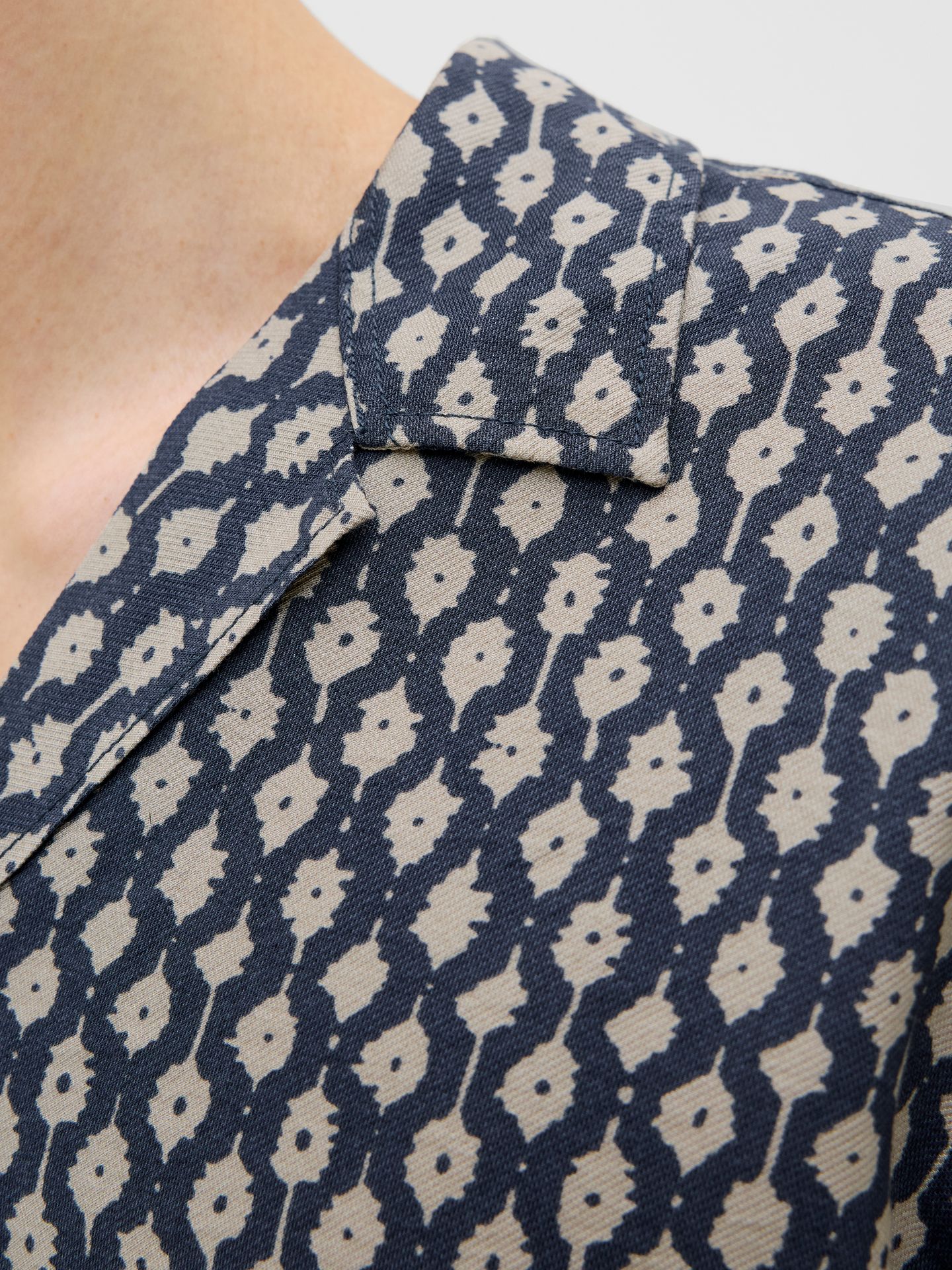 Jack & Jones JPRBLULINCOLN PRINT RESORT S/S SHIR Blue Nights 2900156105025