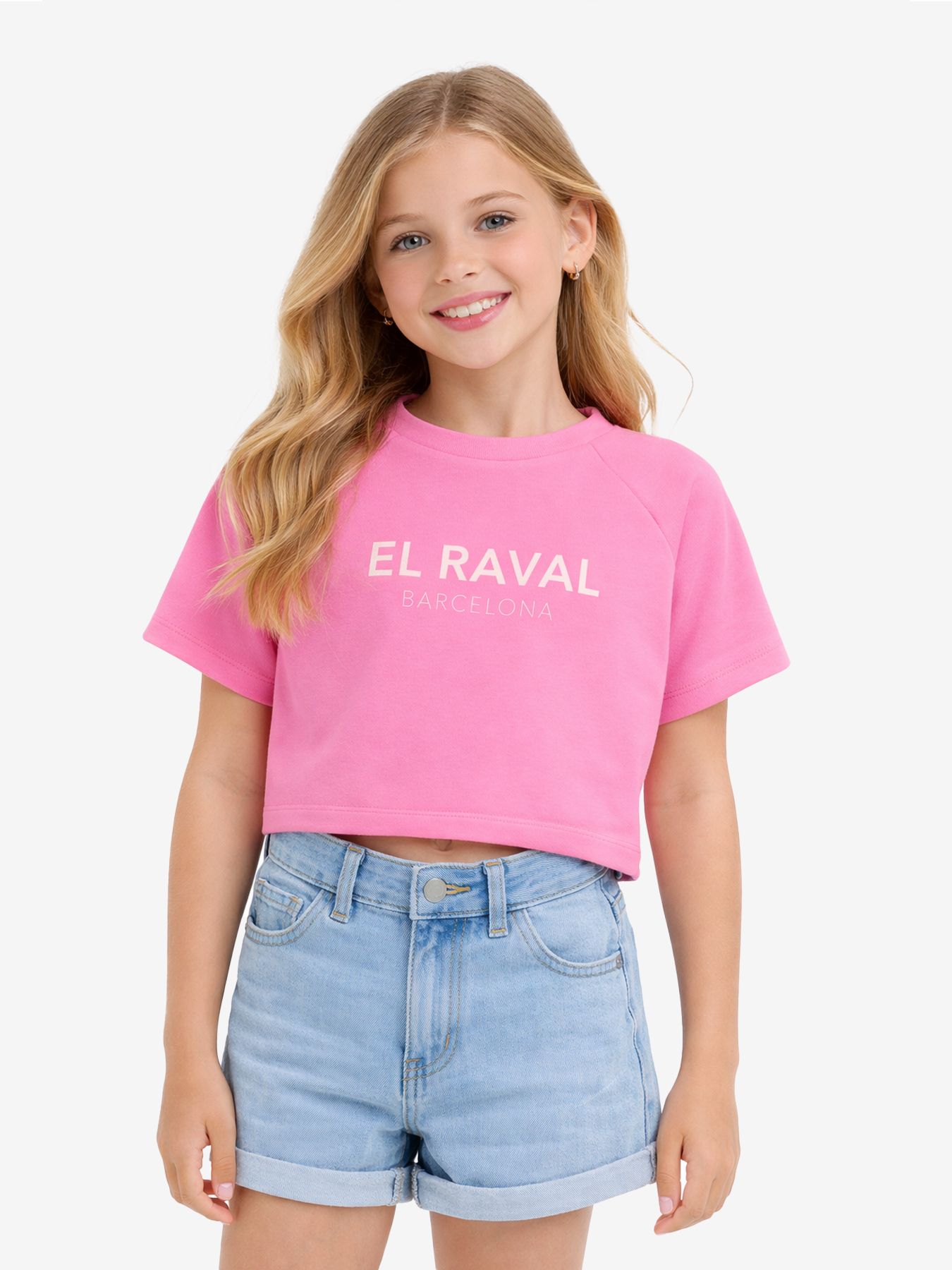 Kids Only KOGCORA S/S PRINT O-NECK UB CS SWT Begonia Pink/Pirouette 00113054-EKA26011400002051