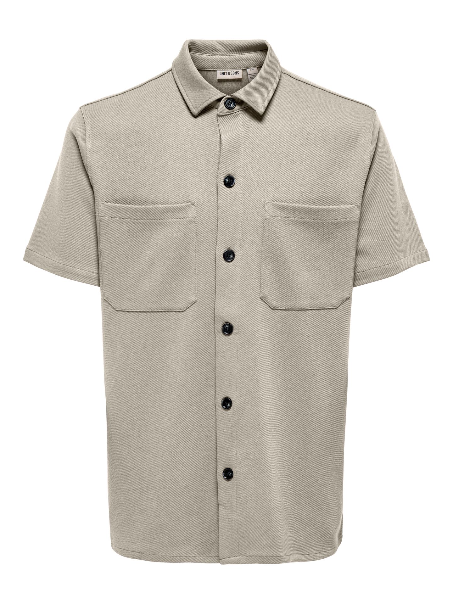 Only & Sons ONSNEWKODYL REG SS SHIRT NOOS Silver Lining 2900165102015