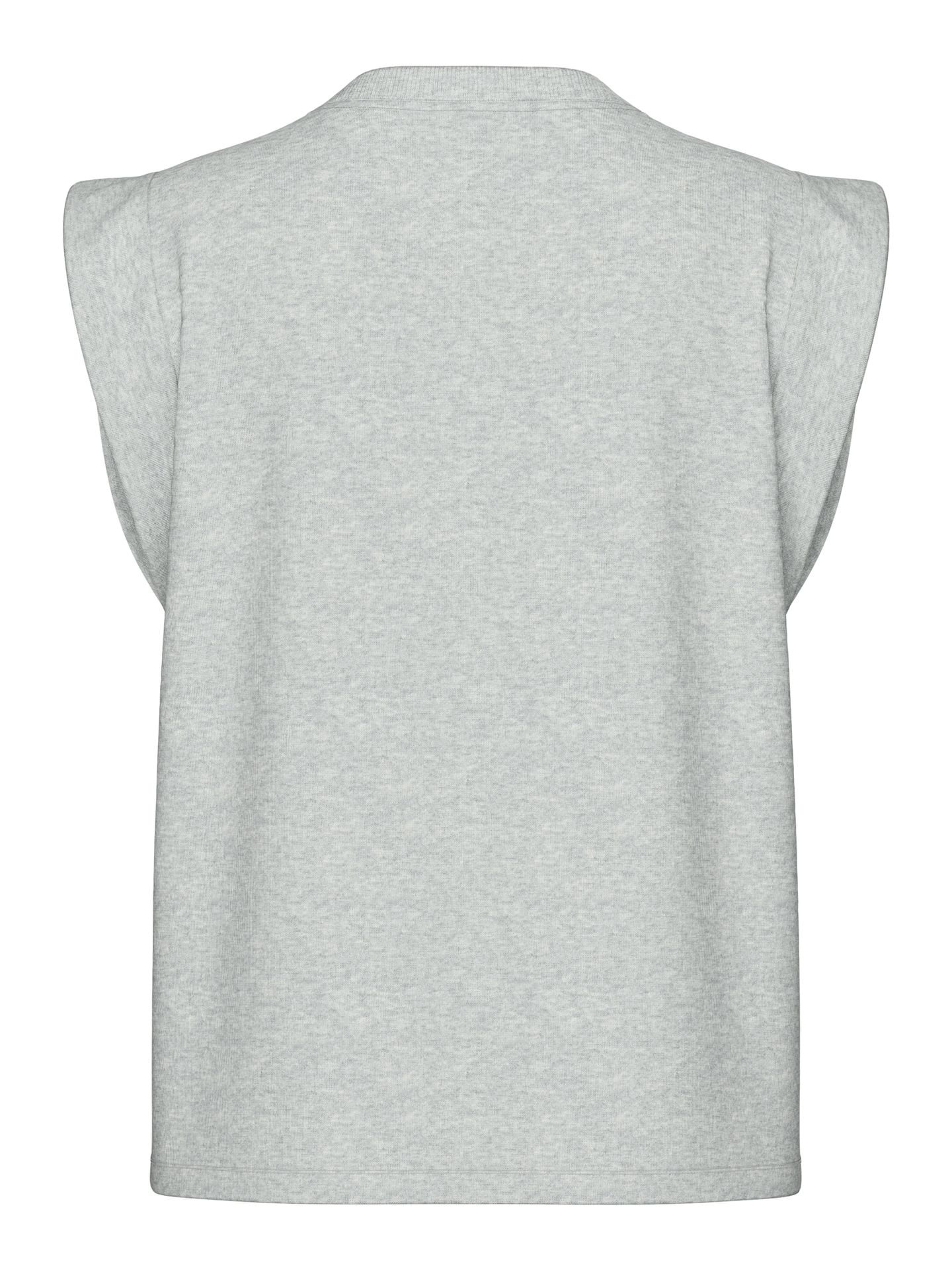 Pieces PCCHILLI SUMMER SL TOP UB NOOS BC Light Grey Melange 2900156107012