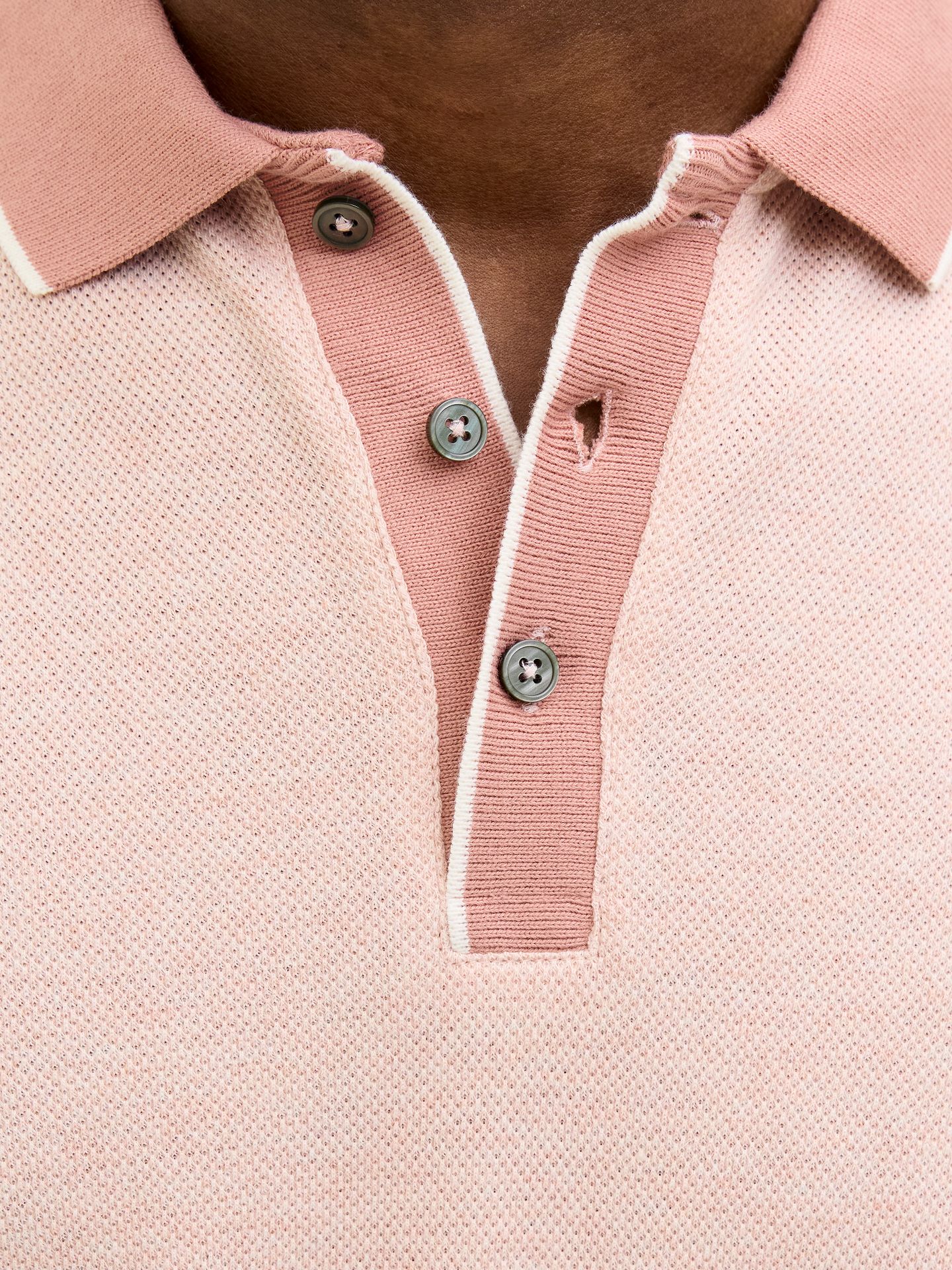 Jack & Jones JPRCCLOGAN SS POLO Adobe Rose/Melangé 2900156102048