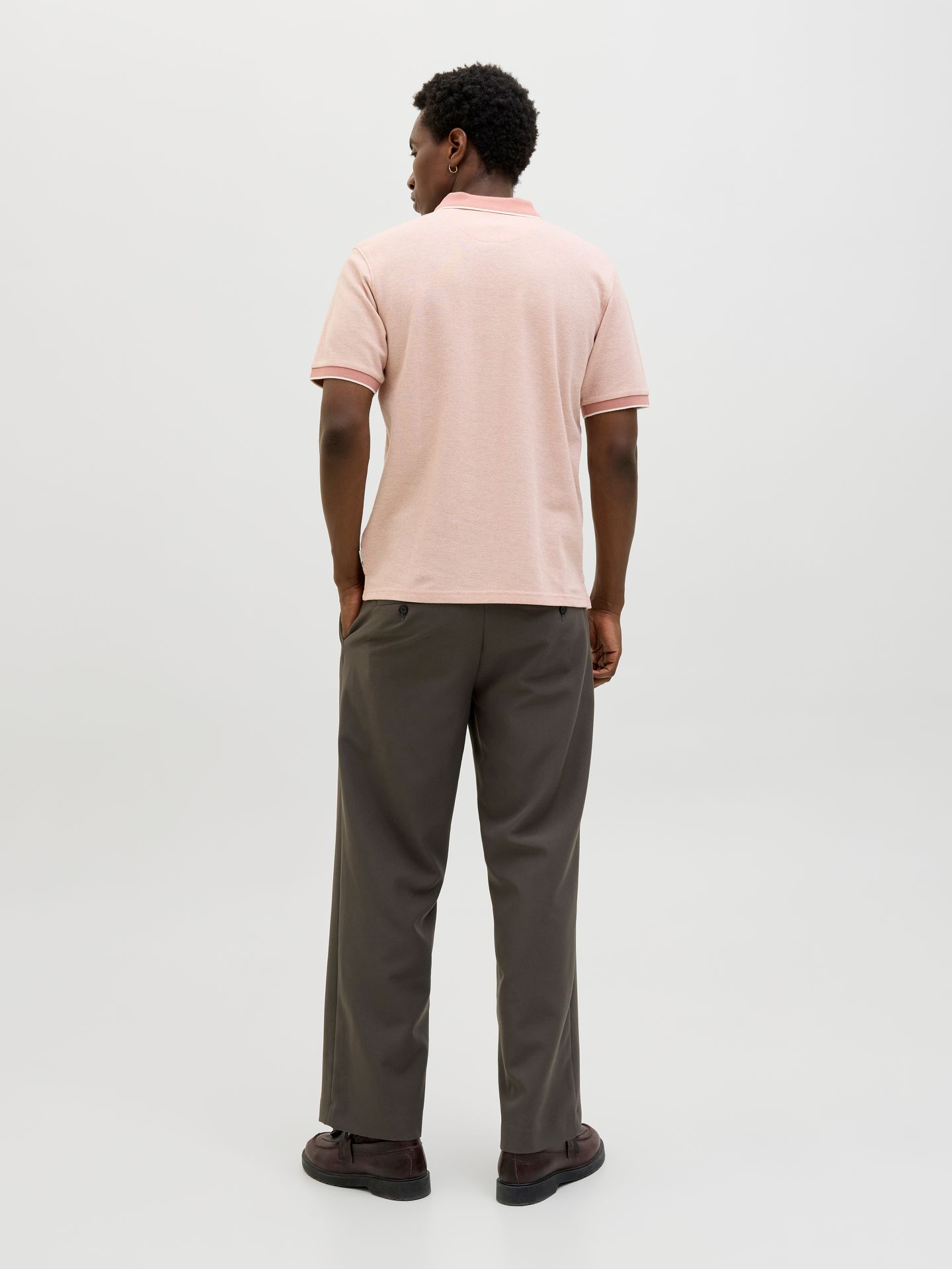 Jack & Jones JPRCCLOGAN SS POLO Adobe Rose/Melangé 2900156102048
