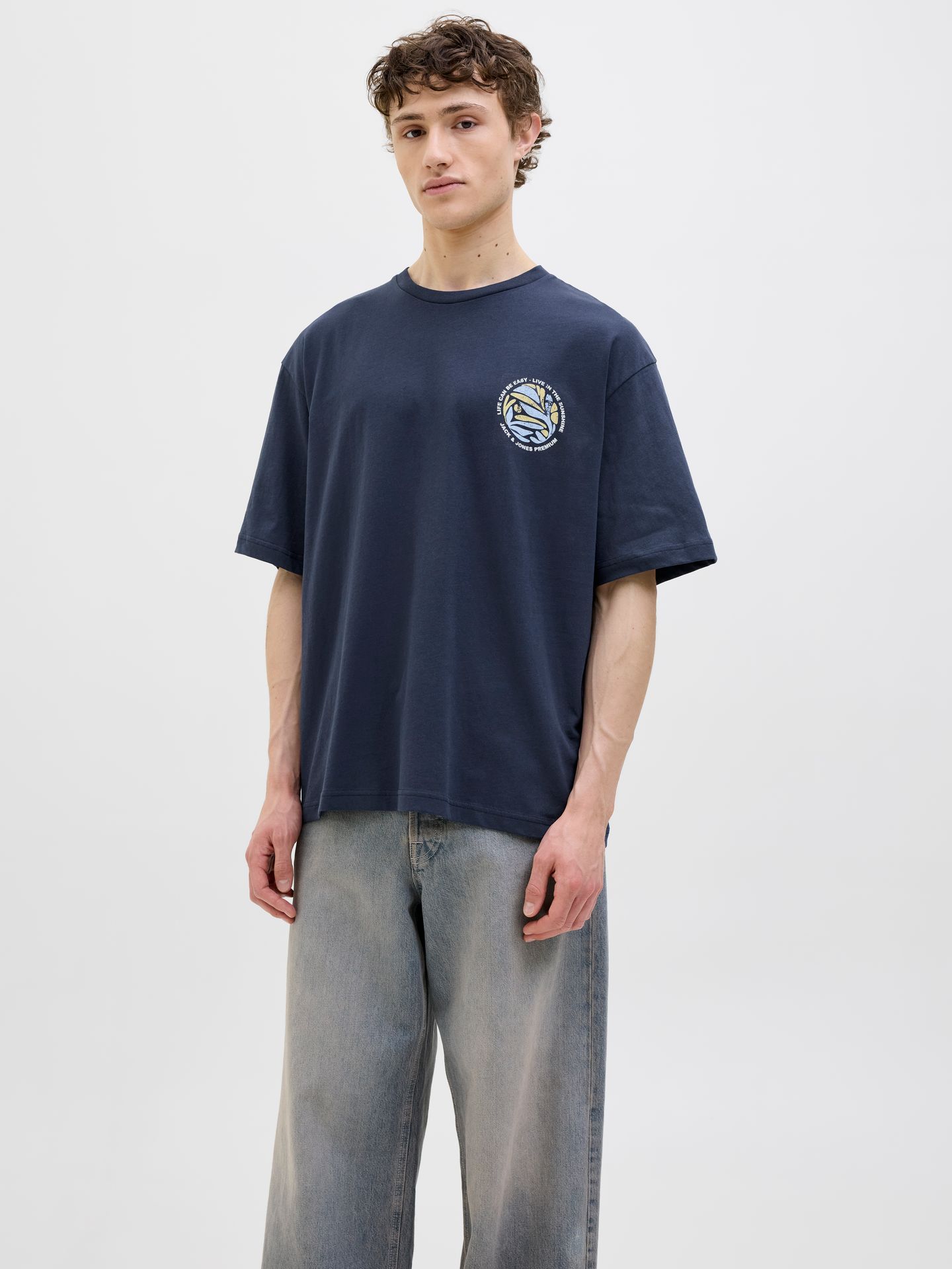 Jack & Jones JPRBLUMAX SS TEE Blue Nights 00113060-EKA26011400002900