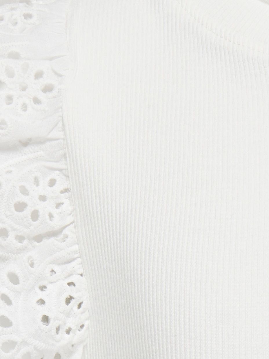 Kids Only KOGDREA LIFE S/S TOP JRS NOOS Cloud Dancer 2900156136036