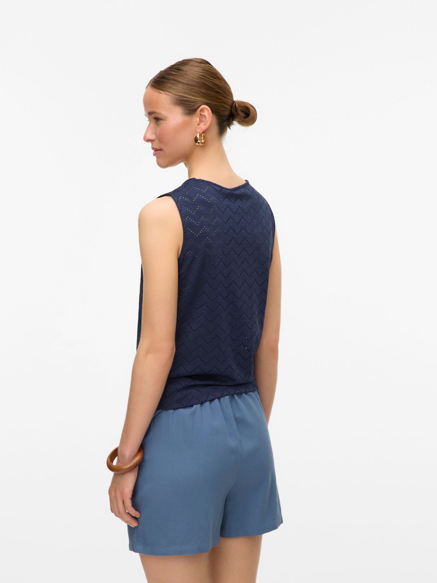 Vero Moda VMTHAS SL TIE TOP JRS GA VO Navy Blazer 2900156142020