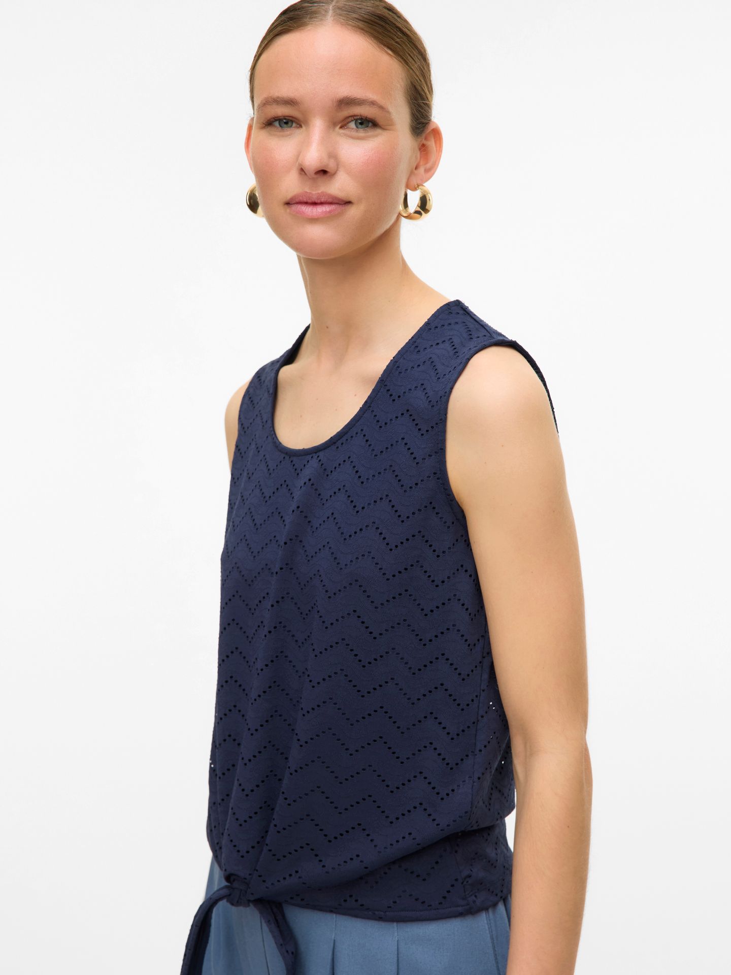 Vero Moda VMTHAS SL TIE TOP JRS GA VO Navy Blazer 2900156142020