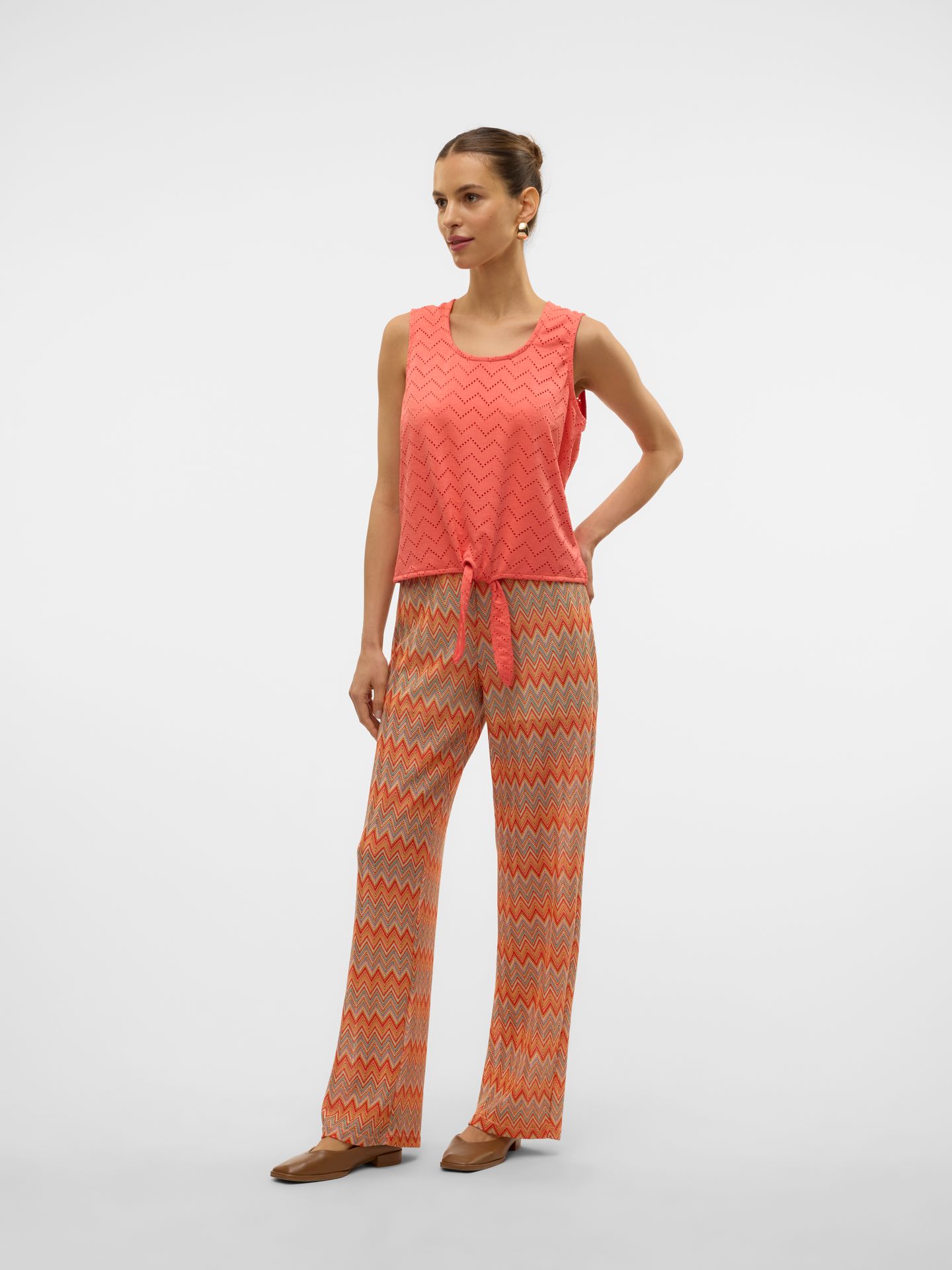 Vero Moda VMTHAS SL TIE TOP JRS GA VO Dubarry 2900156141030 Vero Moda VMTHAS SL TIE TOP JRS GA VO Dubarry 2900156141030