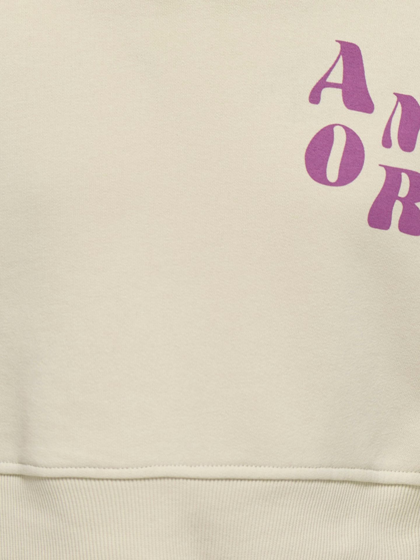 Only KOGDITTE LIFE LOVE/AMOUR LS HOOD CS Birch/W. Melange 2900156147049