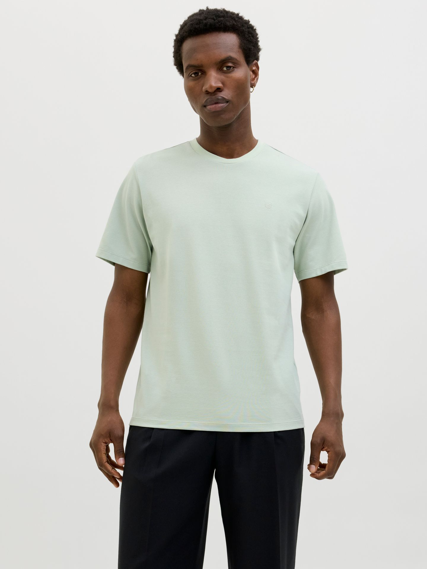 Jack & Jones JPRBLUHUG SS TEE Aqua Gray 00113084-EKA26011400002613